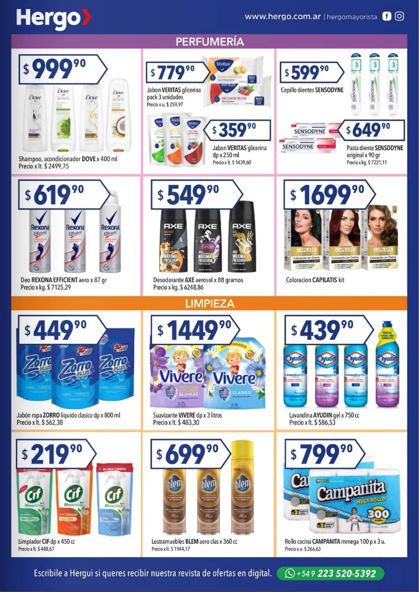 Ofertas de Catálogo Hergo 13 de octubre al 17 de octubre 2023 - Página 5 del catálogo