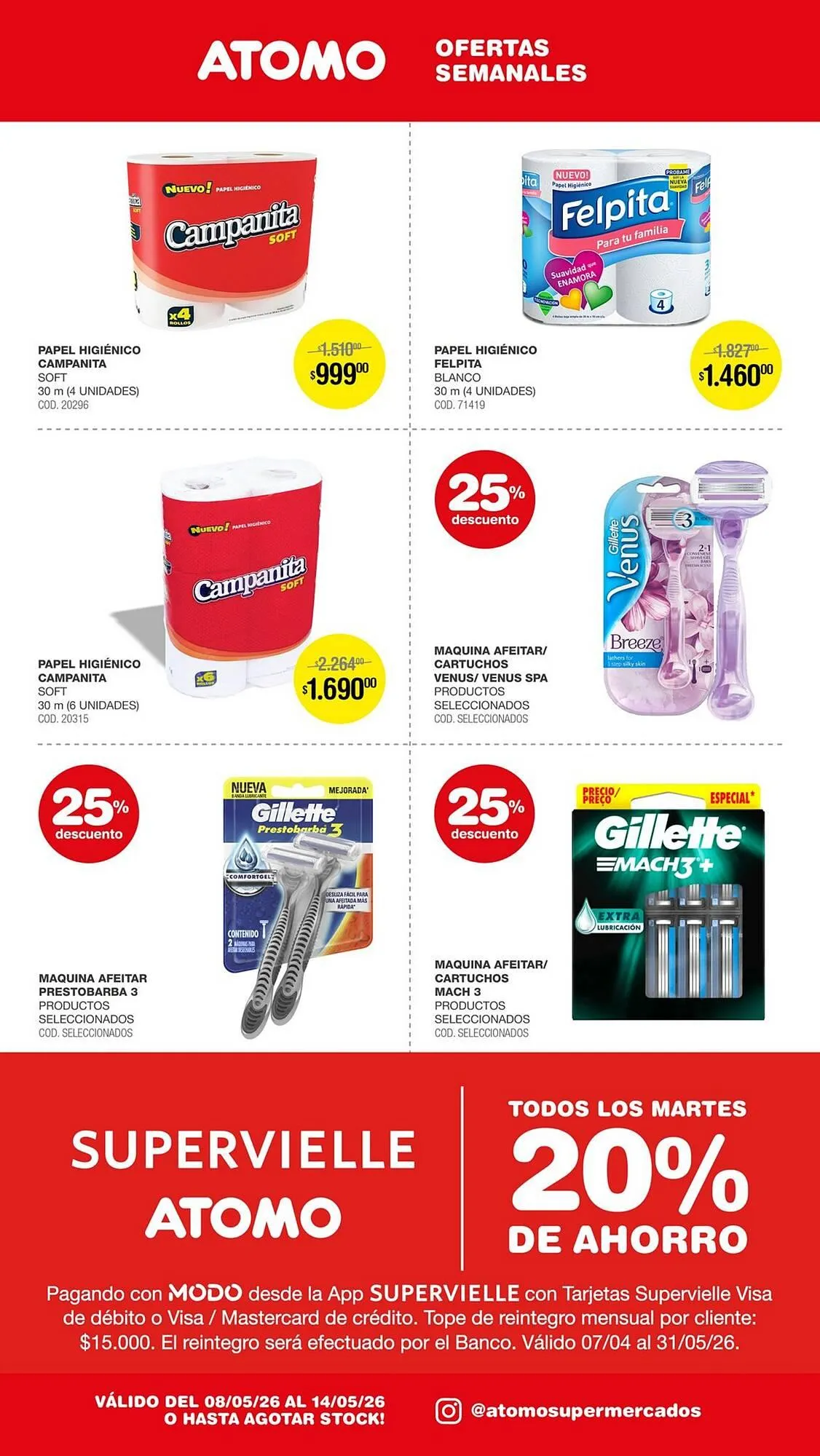 Ofertas de Catálogo Atomo Conviene 12 de mayo al 14 de mayo 2026 - Página 2 del catálogo