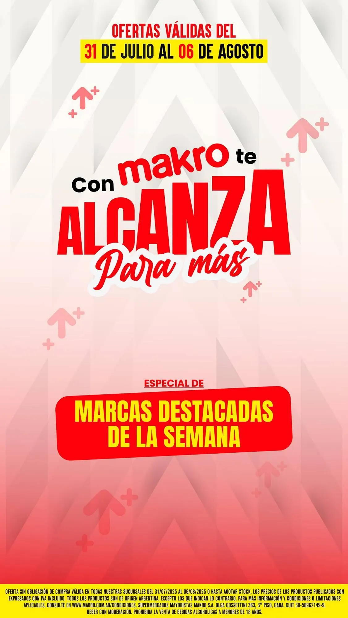 Ofertas de Catálogo Makro 31 de julio al 6 de agosto 2025 - Página 1 del catálogo