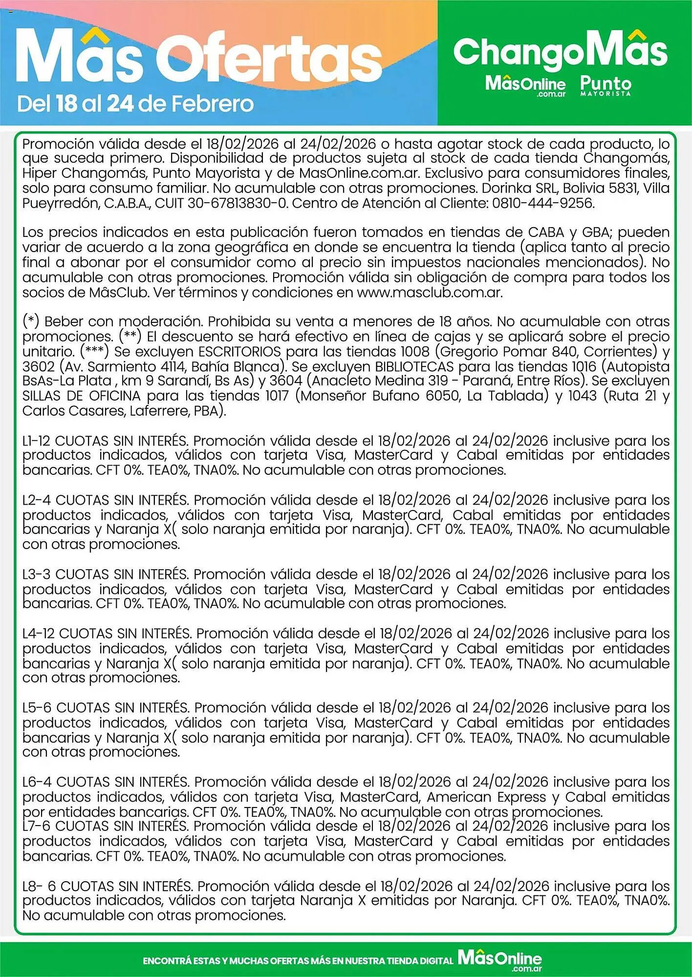 Ofertas de Catálogo Punto Mayorista 18 de febrero al 24 de febrero 2026 - Página 21 del catálogo