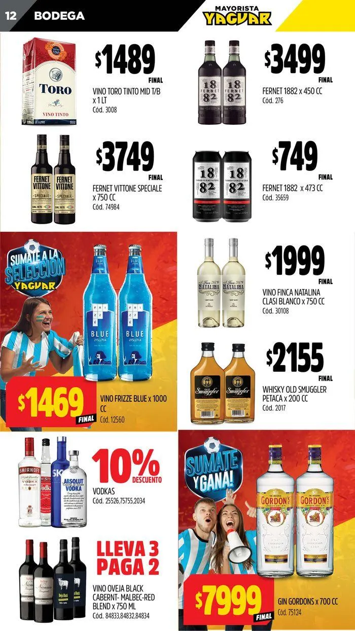 Ofertas de Ofertas Supermercados Yaguar Mar del Plata 8 de julio al 13 de julio 2024 - Página 12 del catálogo