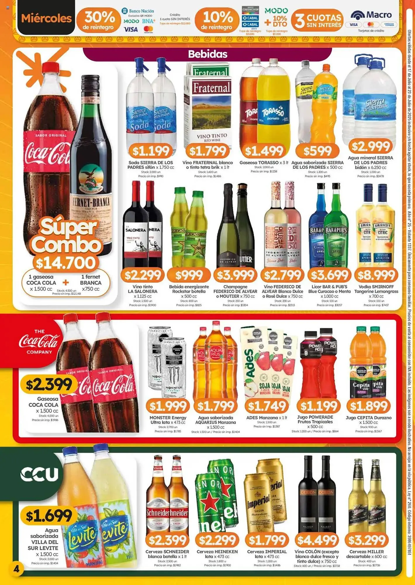 Ofertas de Catálogo Cordiez 17 de julio al 23 de julio 2025 - Página 4 del catálogo