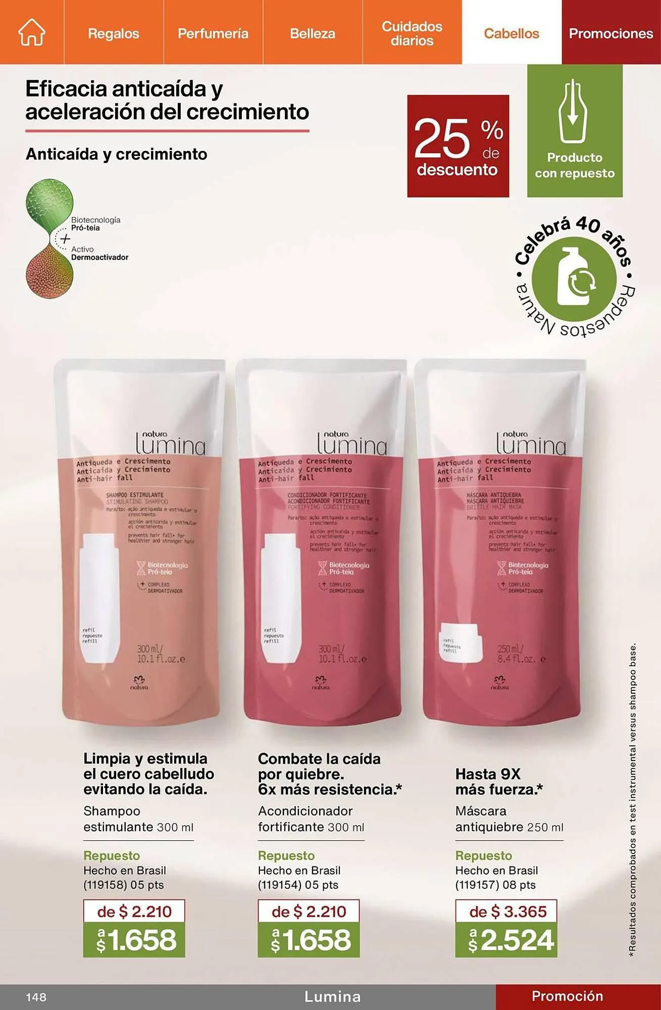 Ofertas de Catálogo Natura 27 de septiembre al 31 de octubre 2023 - Página 148 del catálogo