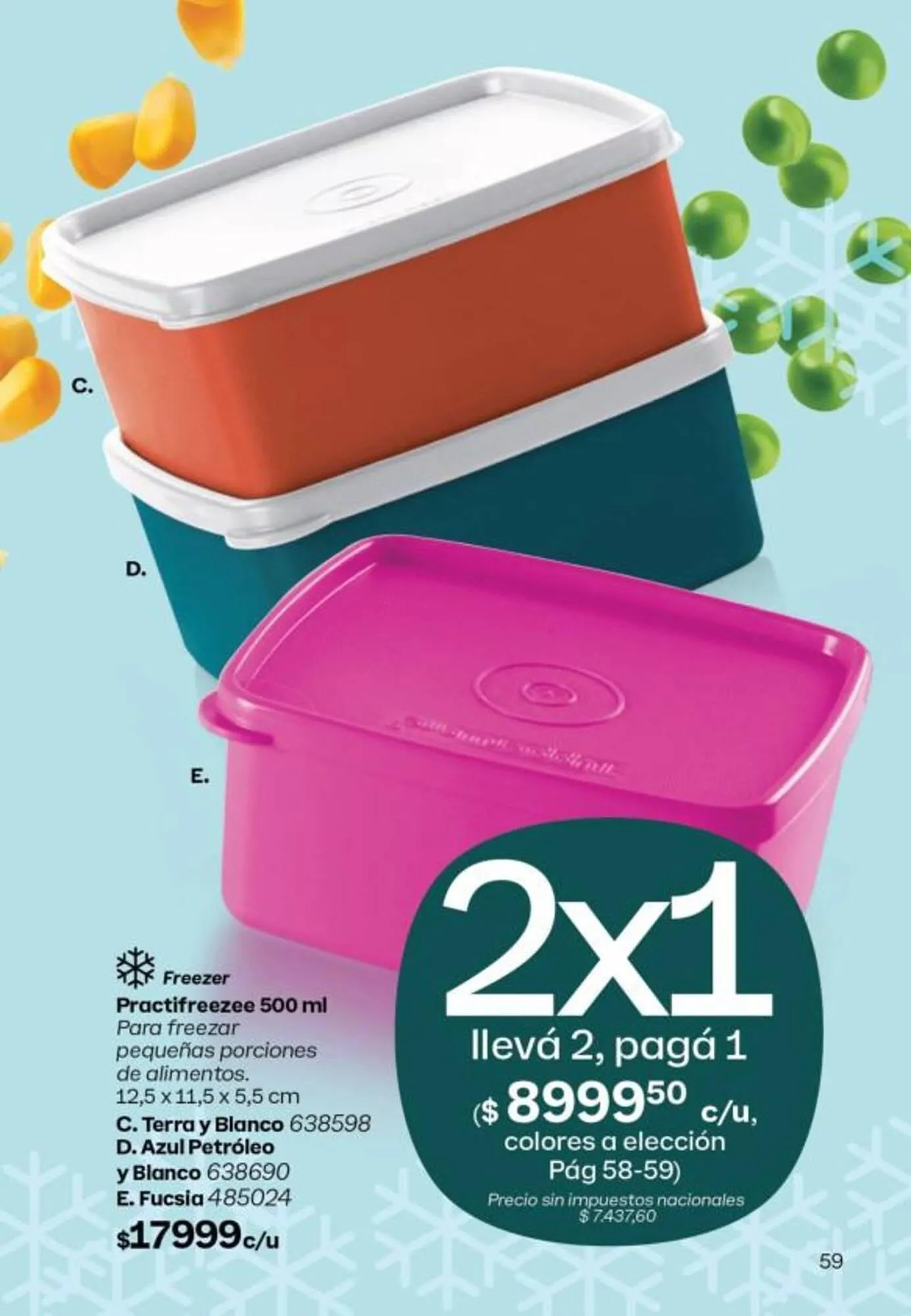 Ofertas de Catálogo Tupperware 10 de mayo al 31 de mayo 2025 - Página 60 del catálogo
