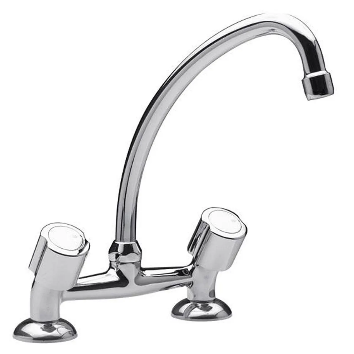 Grifería Para Mesada De Cocina Doble Comando 15 Allegro Fv