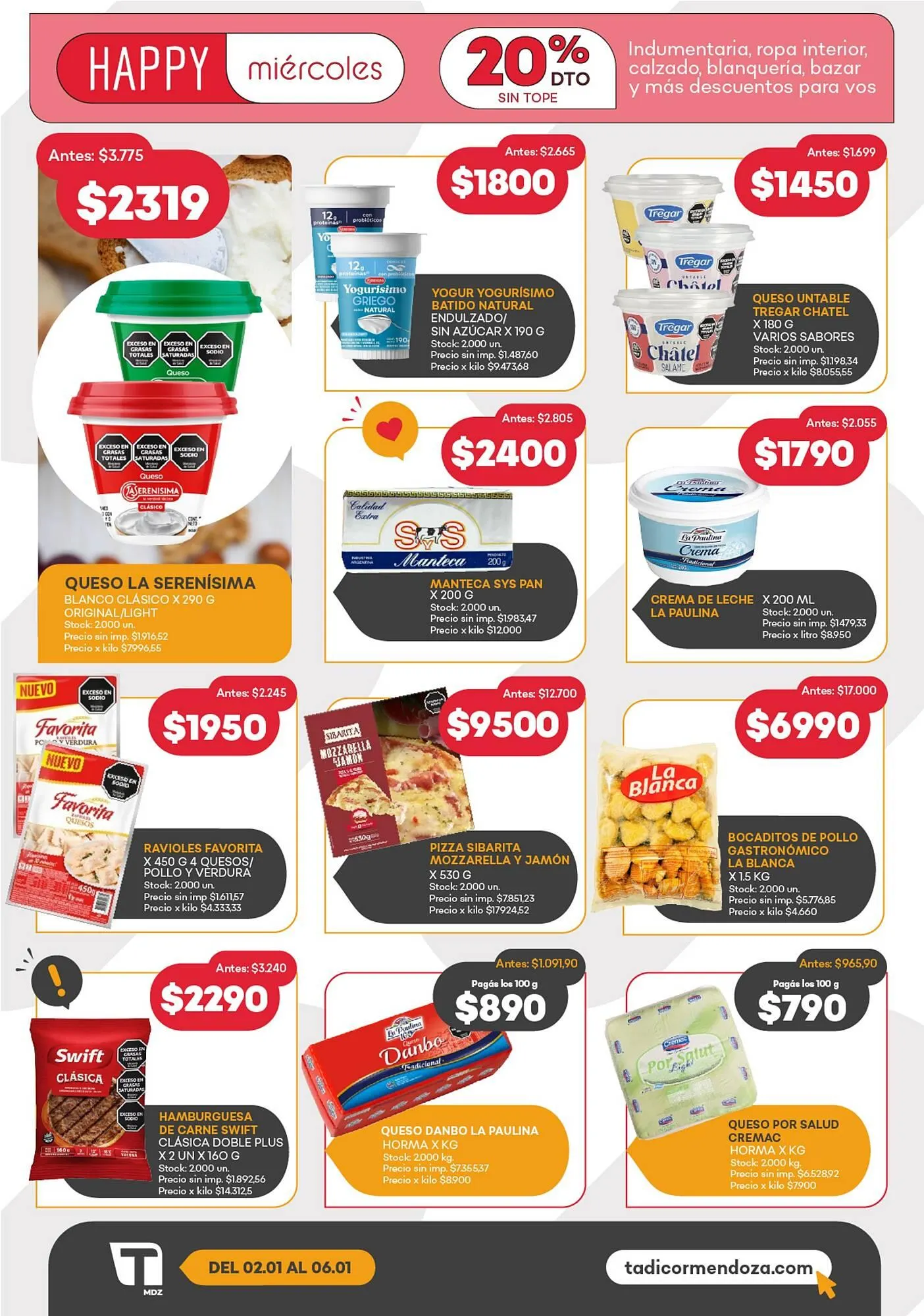 Ofertas de Catálogo Supermercados Tadicor 2 de enero al 6 de enero 2026 - Página 4 del catálogo