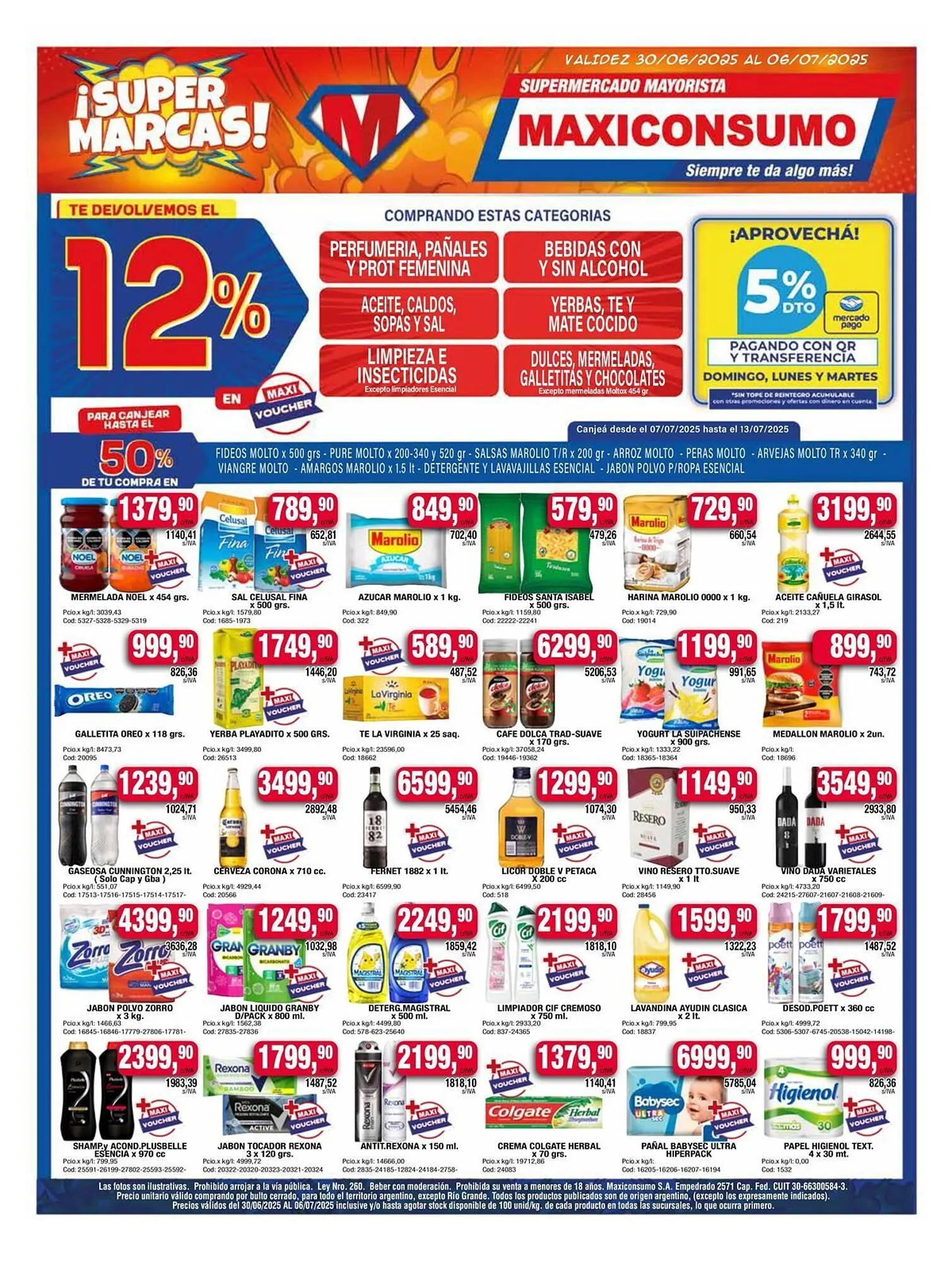 Ofertas de Catálogo Maxiconsumo 30 de junio al 6 de julio 2025 - Página 1 del catálogo