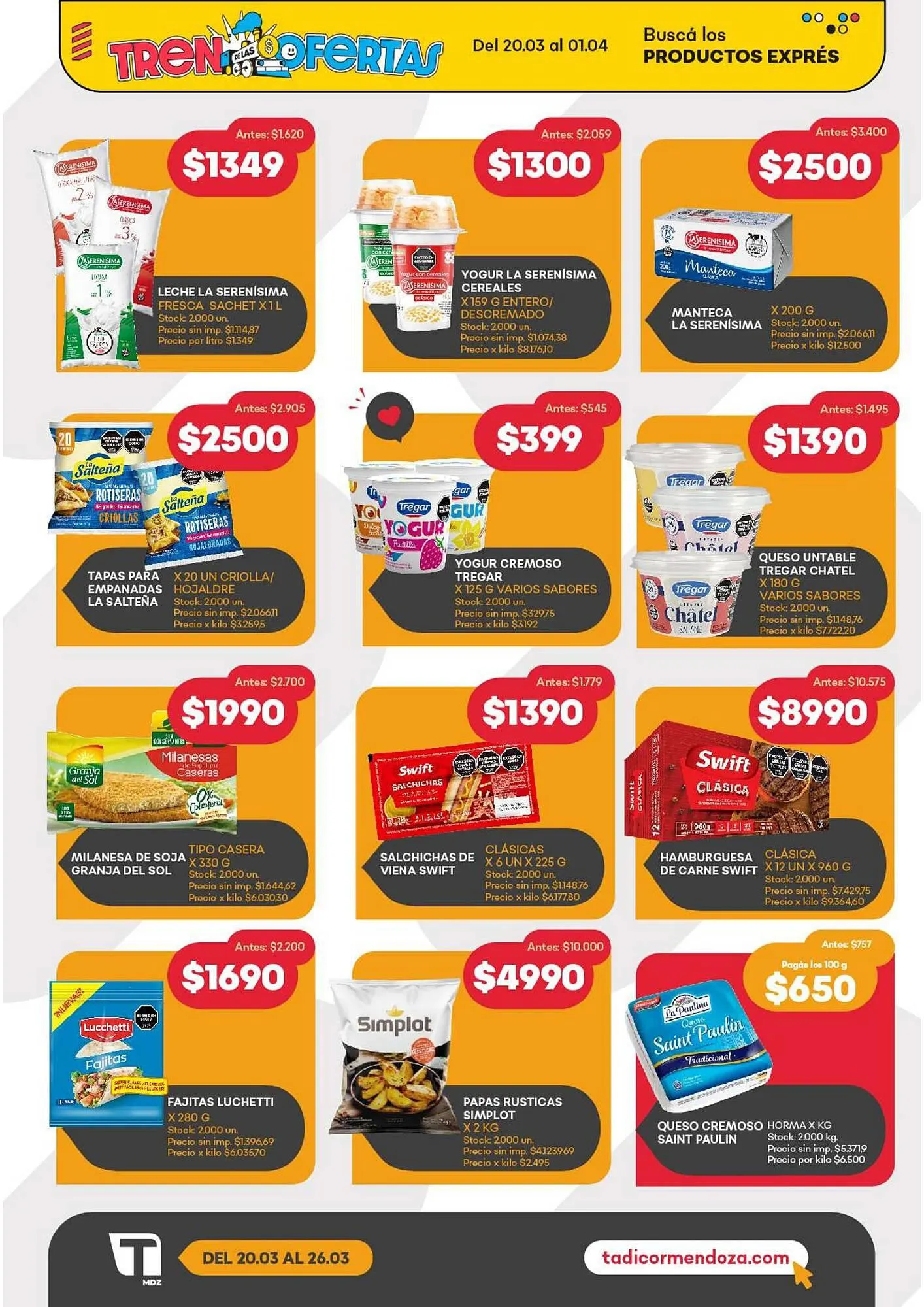Ofertas de Catálogo Supermercados Tadicor 20 de marzo al 1 de abril 2025 - Página 4 del catálogo