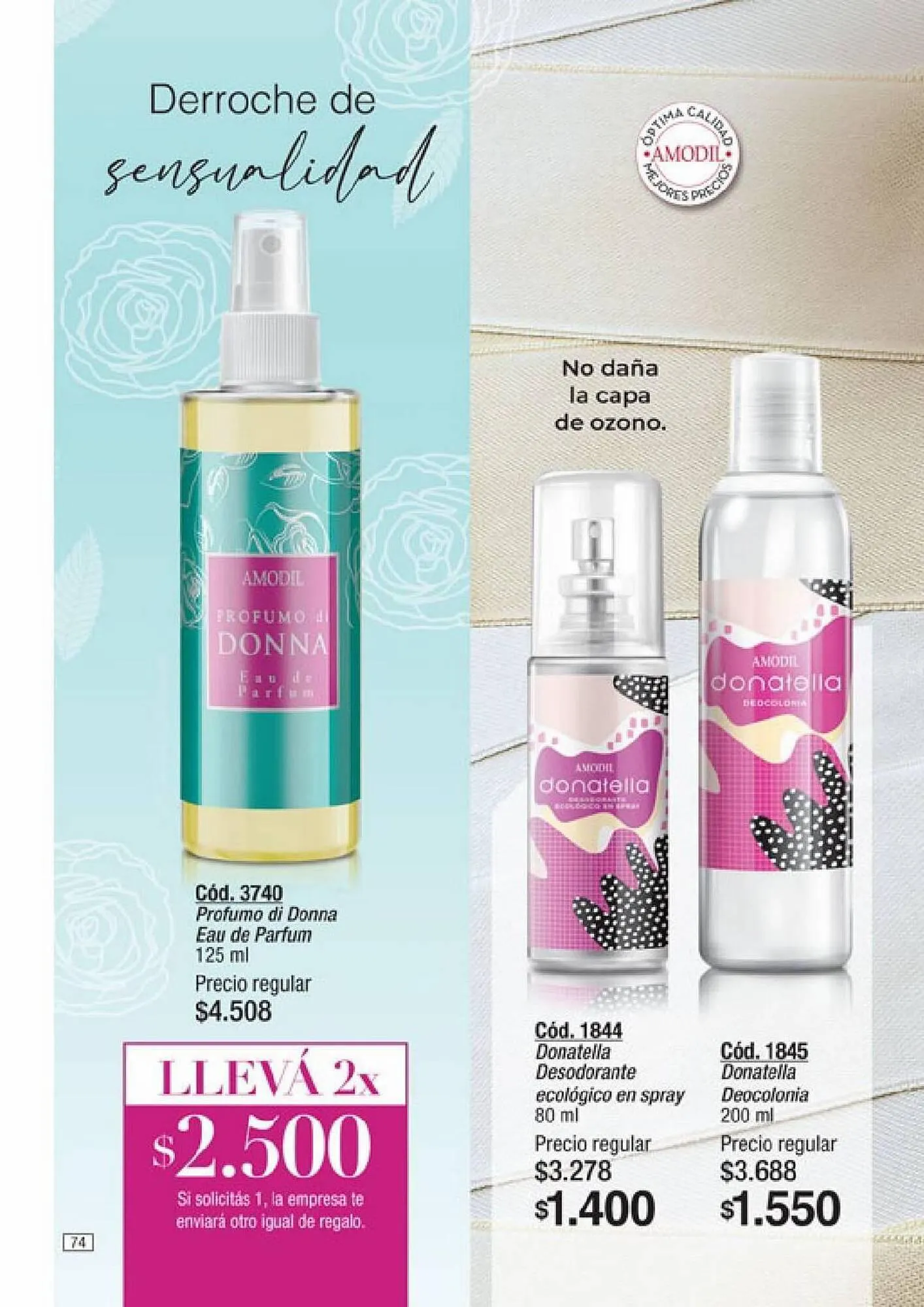 Ofertas de Catálogo Amodil 10 de agosto al 4 de septiembre 2023 - Página 74 del catálogo
