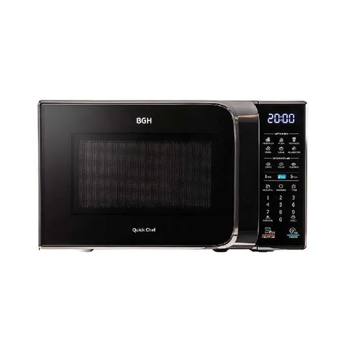 Microondas BGH Eco B228DN20 28 Litros 900 Watts Negro con Grill