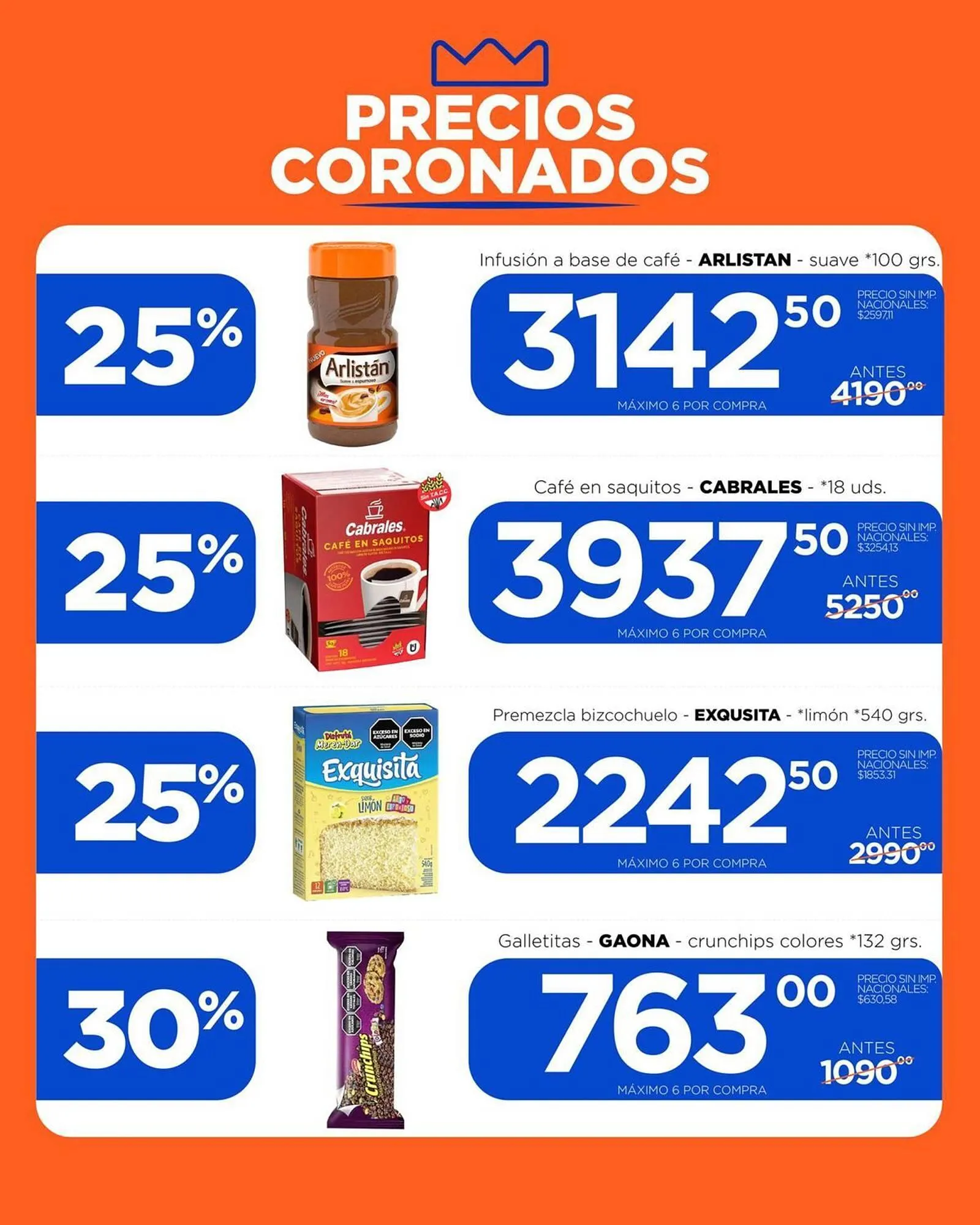 Ofertas de Catálogo Supermercados Monarca 9 de abril al 30 de abril 2025 - Página 2 del catálogo