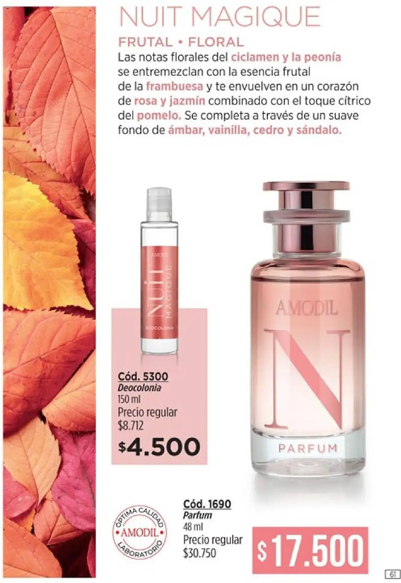 Ofertas de Catálogo Amodil 28 de febrero al 13 de marzo 2025 - Página 61 del catálogo
