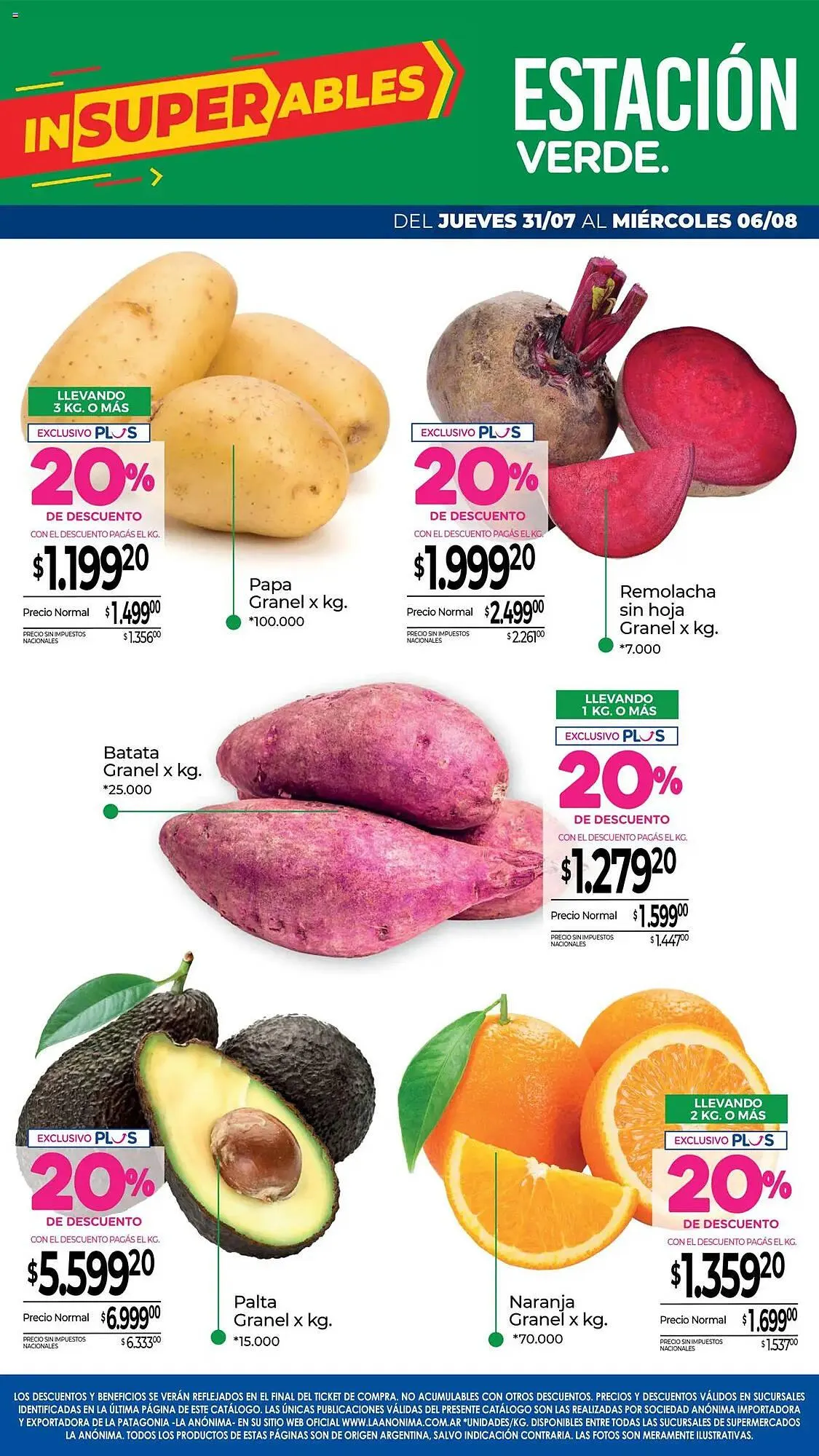 Ofertas de Catálogo La Anonima 31 de julio al 7 de agosto 2025 - Página 6 del catálogo