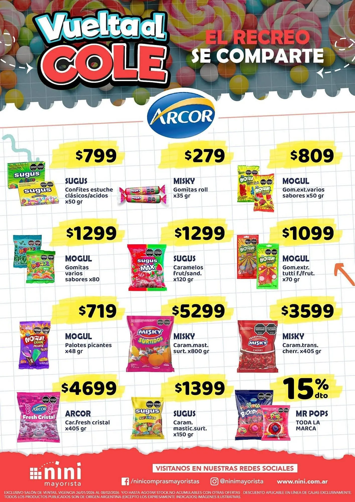 Ofertas de Catálogo Nini Mayorista 26 de enero al 8 de febrero 2026 - Página 7 del catálogo