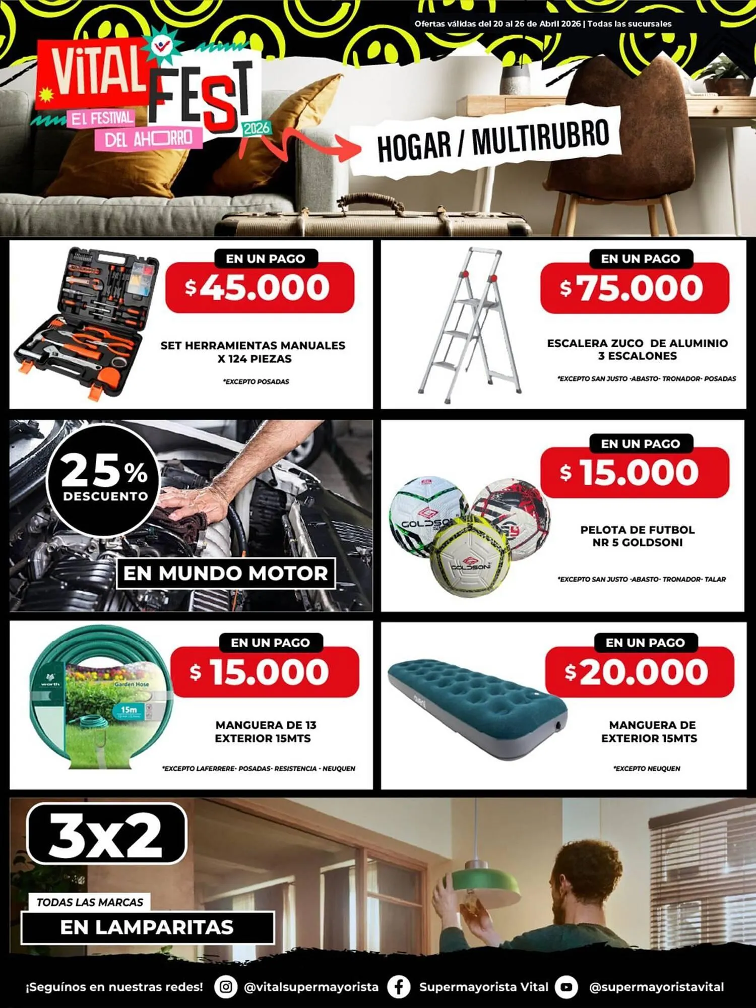 Ofertas de Catálogo Supermayorista Vital 20 de abril al 26 de abril 2026 - Página 4 del catálogo