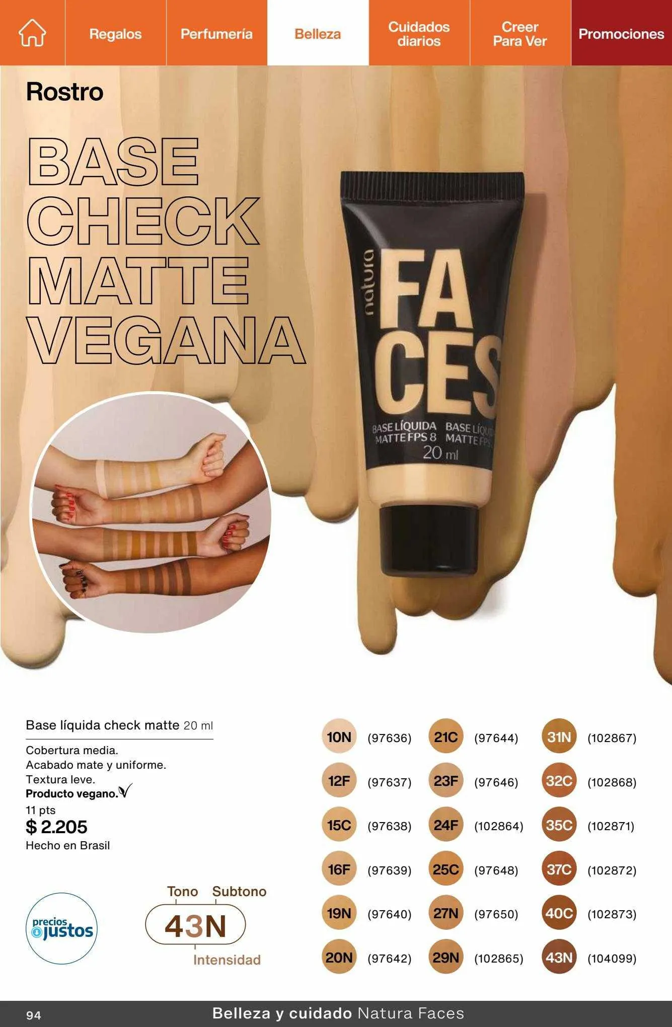 Ofertas de Catálogo Natura 7 de julio al 30 de septiembre 2023 - Página 94 del catálogo