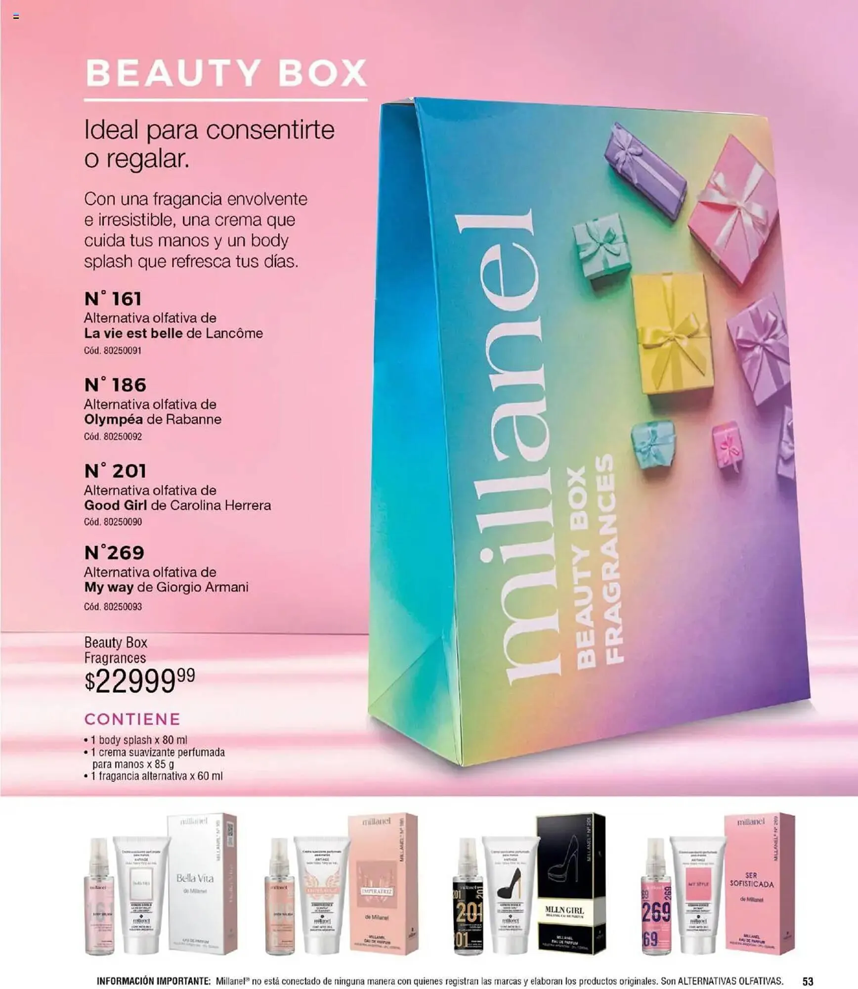 Ofertas de Catálogo Millanel Cosmética 31 de marzo al 27 de abril 2025 - Página 53 del catálogo