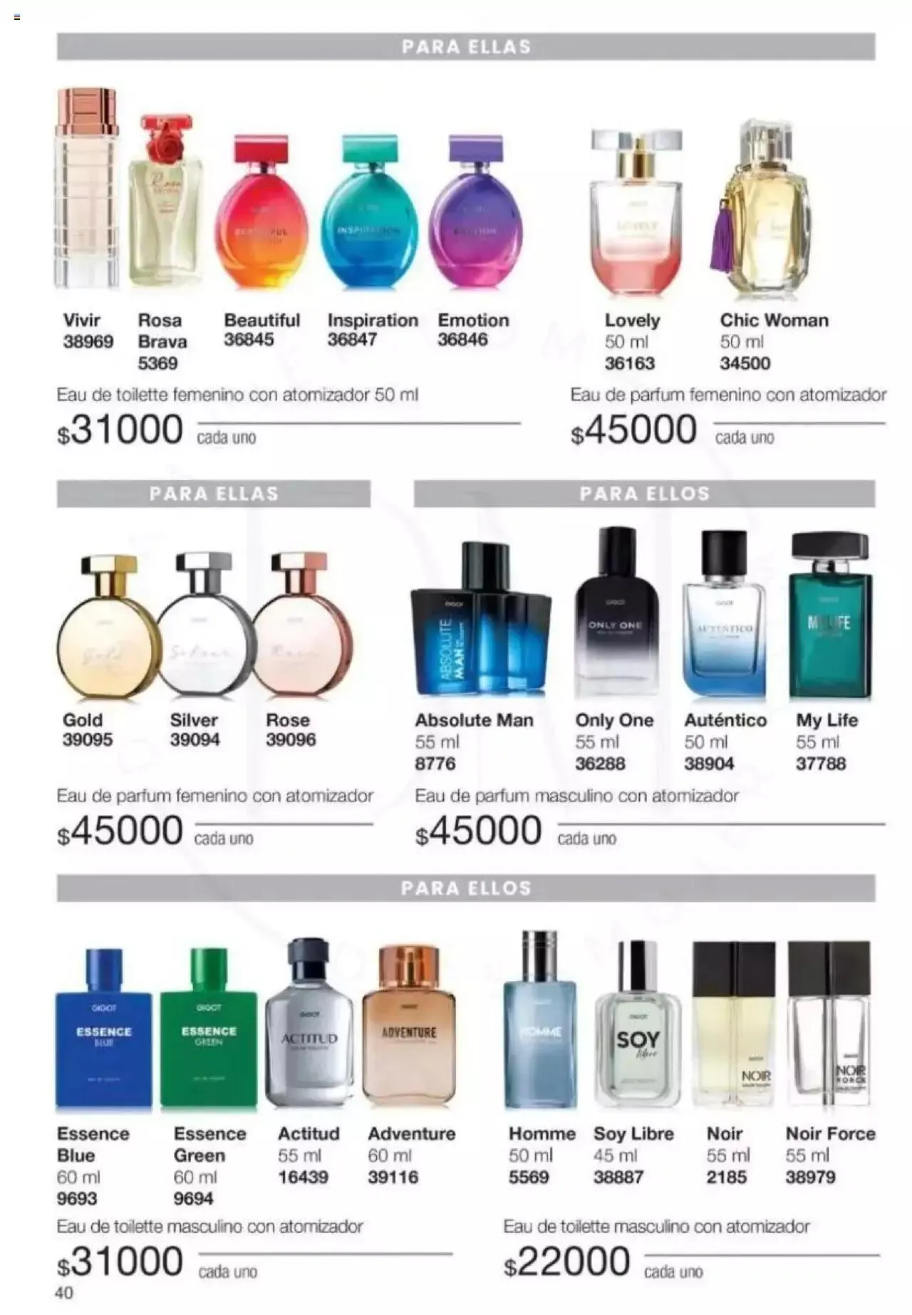 Ofertas de Gigot catálogo 2 de abril al 31 de diciembre 2024 - Página 40 del catálogo