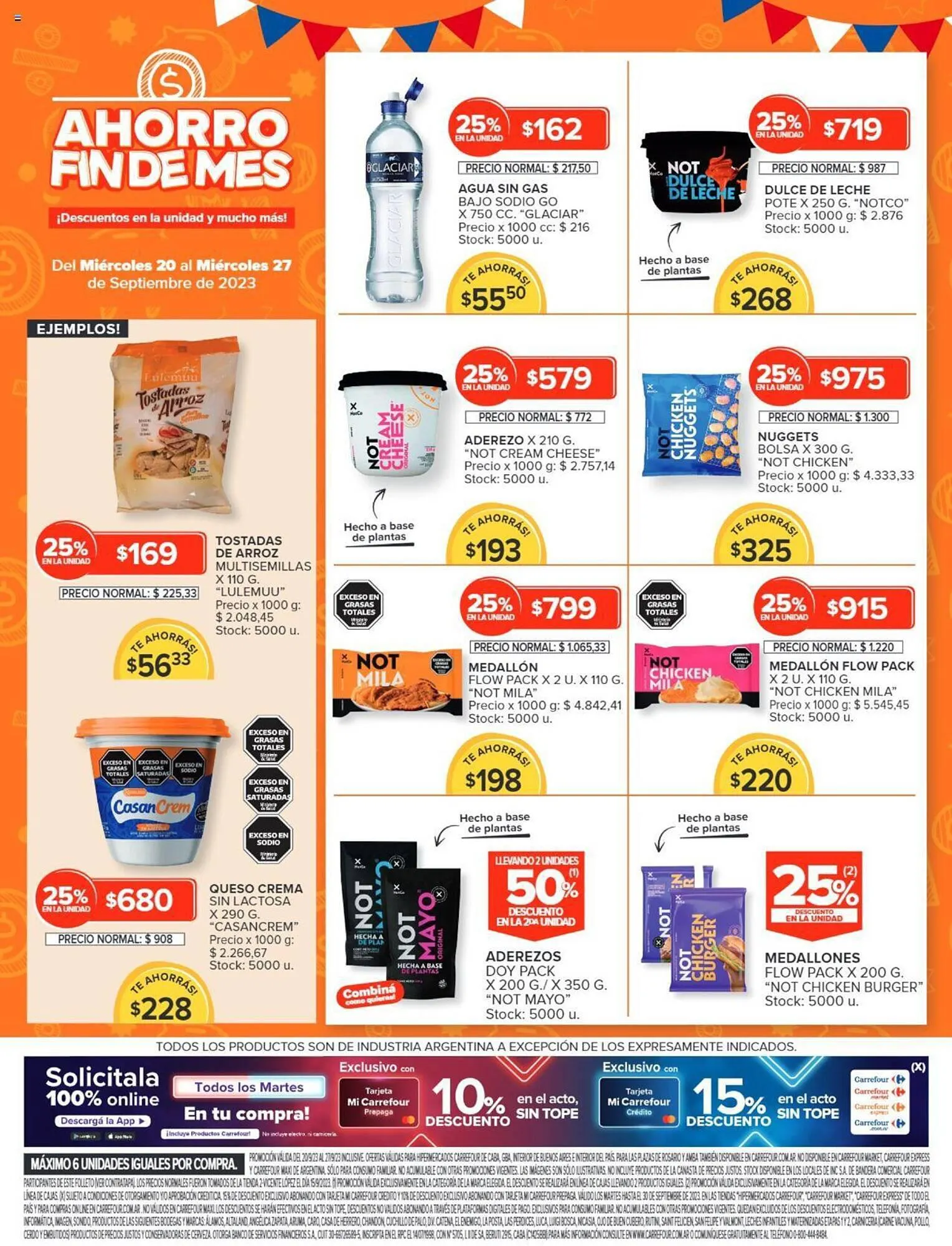 Ofertas de Catálogo Carrefour 20 de septiembre al 27 de septiembre 2023 - Página 9 del catálogo