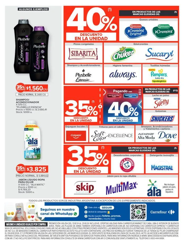 Ofertas de Catálogo Folleto Semanal Market 13 de agosto al 20 de agosto 2024 - Página 15 del catálogo