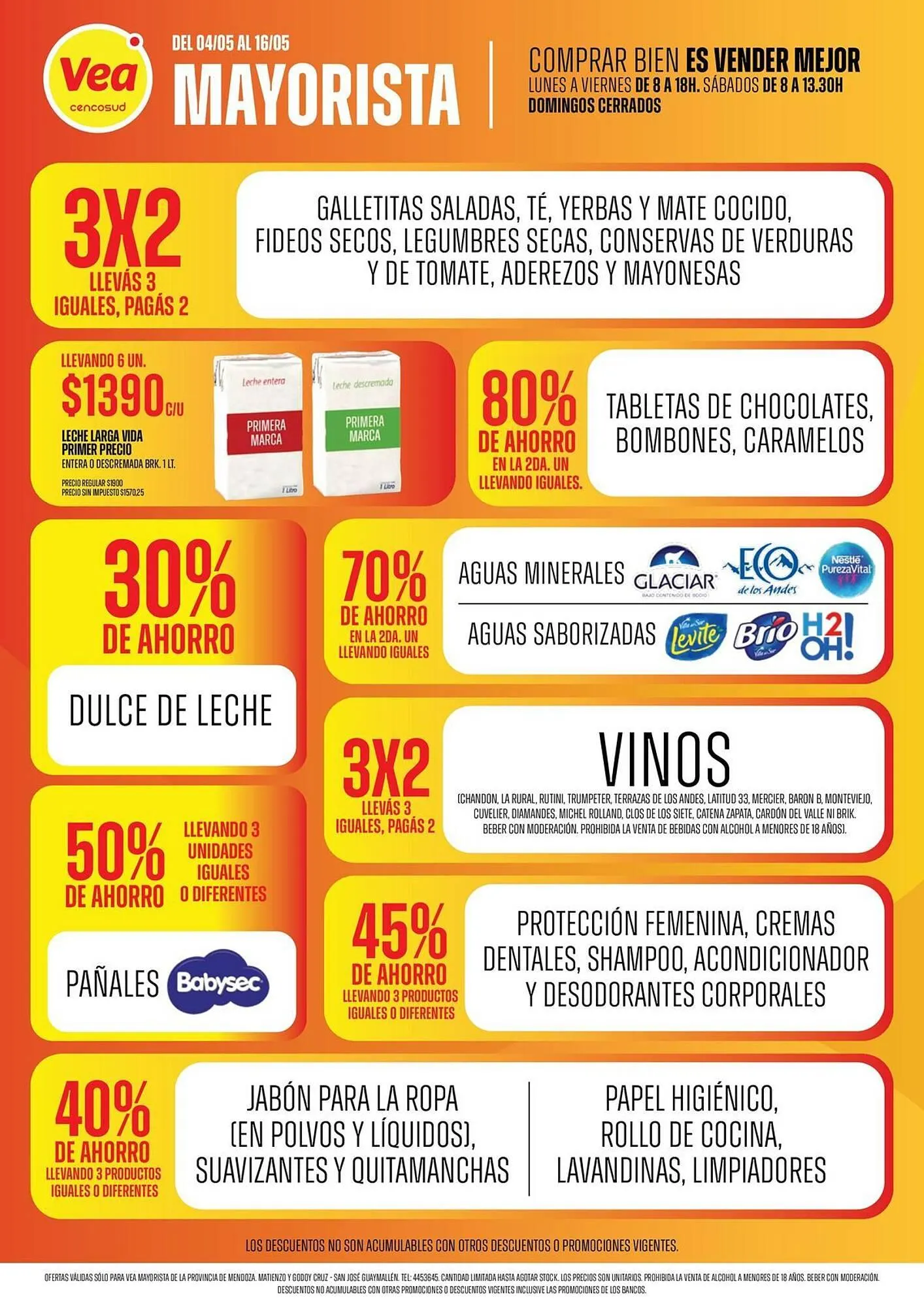 Ofertas de Catálogo Supermercados Vea 4 de mayo al 16 de mayo 2026 - Página 1 del catálogo