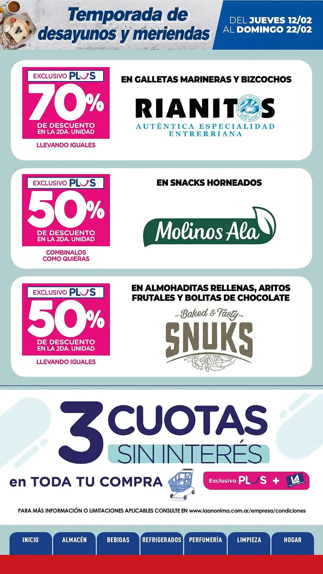 Ofertas de Catálogo La Anonima 12 de febrero al 23 de febrero 2026 - Página 5 del catálogo