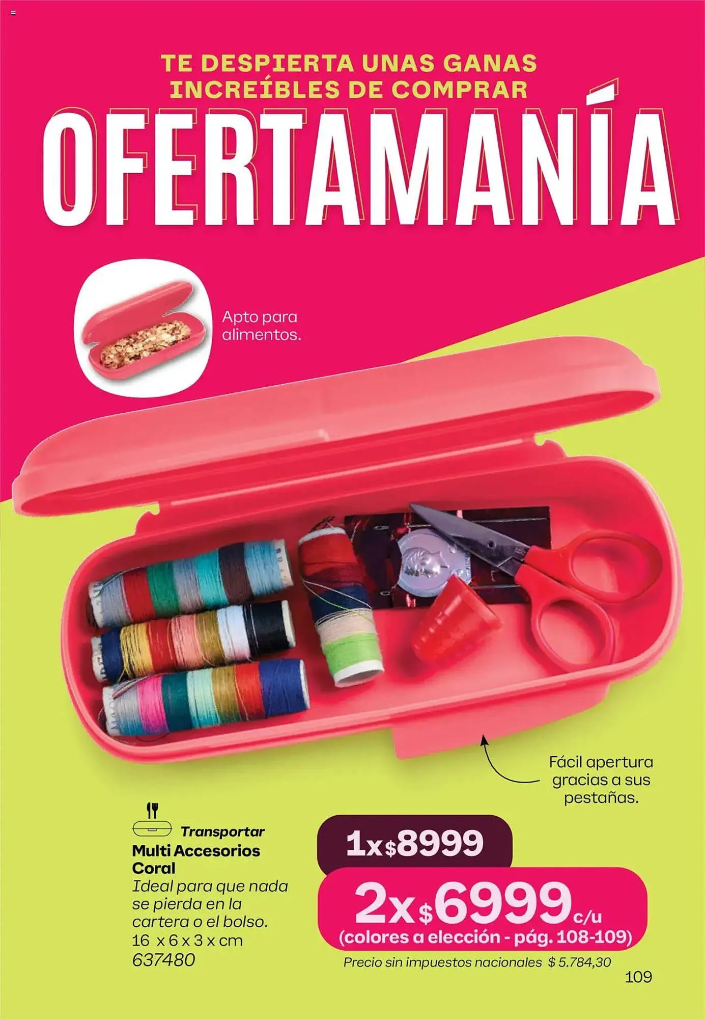 Ofertas de Catálogo Tupperware 16 de junio al 10 de julio 2025 - Página 110 del catálogo