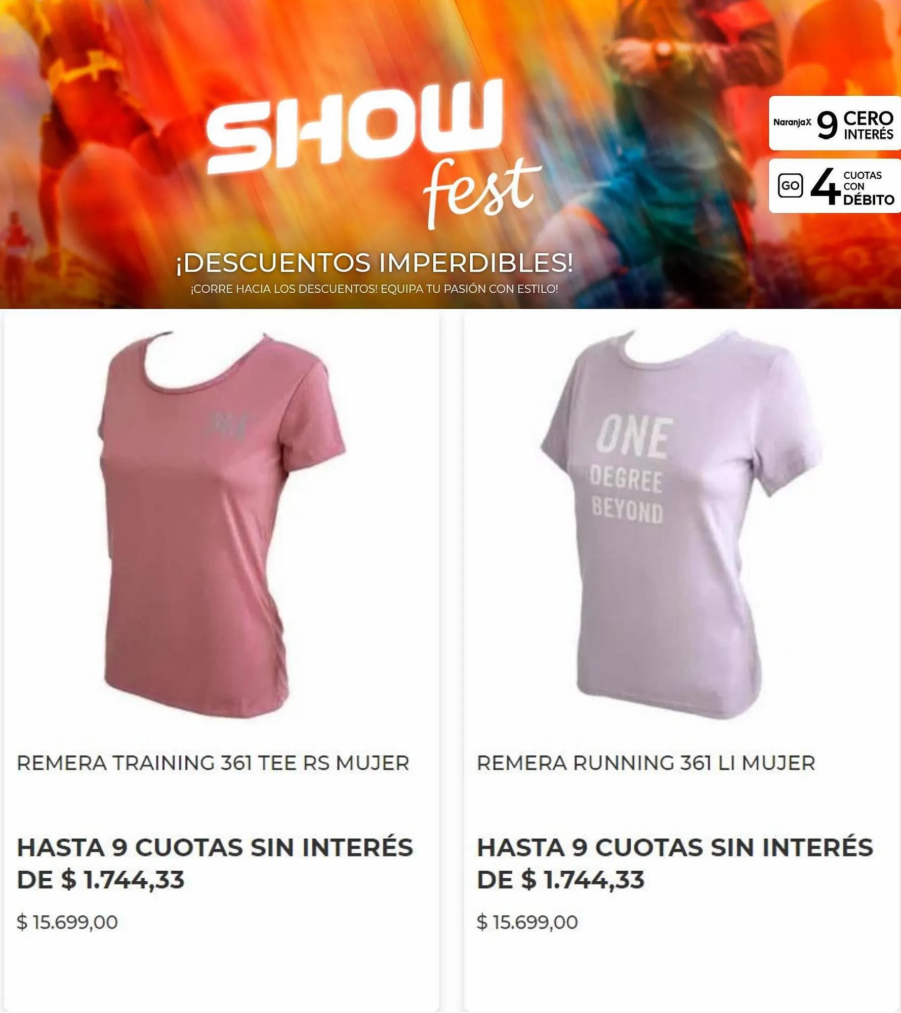 Ofertas de Catálogo ShowSport 4 de septiembre al 14 de octubre 2023 - Página 4 del catálogo