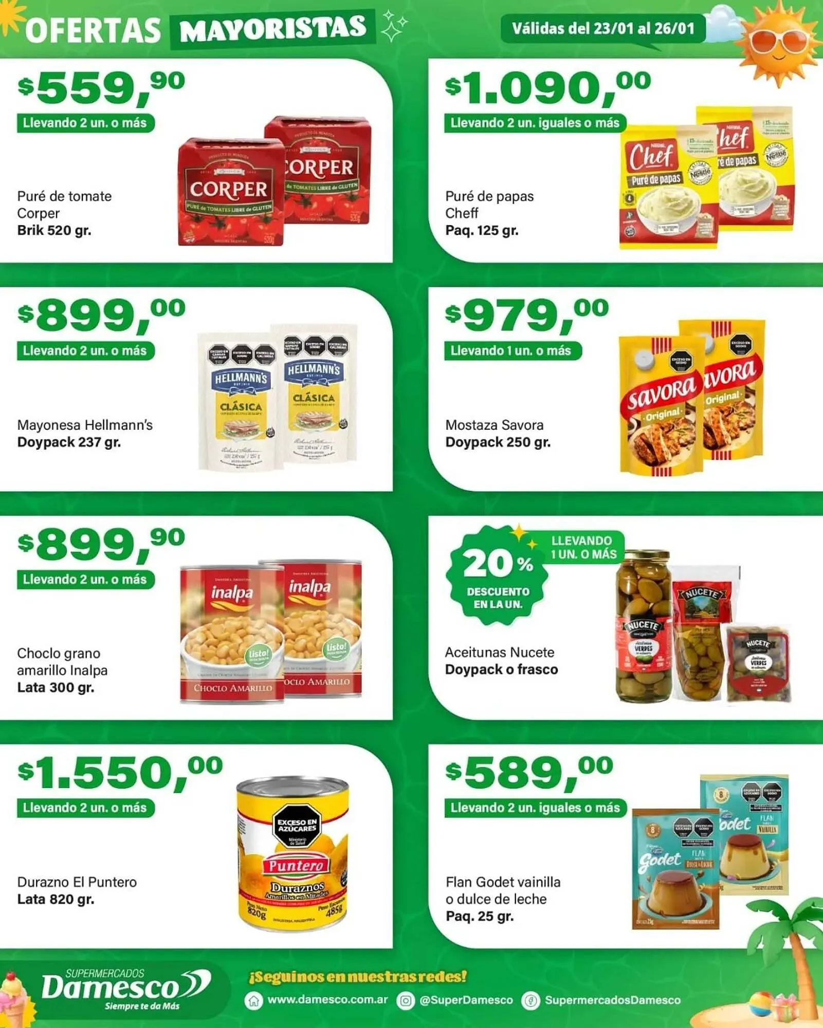 Ofertas de Catálogo Supermercados Damesco 23 de enero al 26 de enero 2026 - Página 4 del catálogo