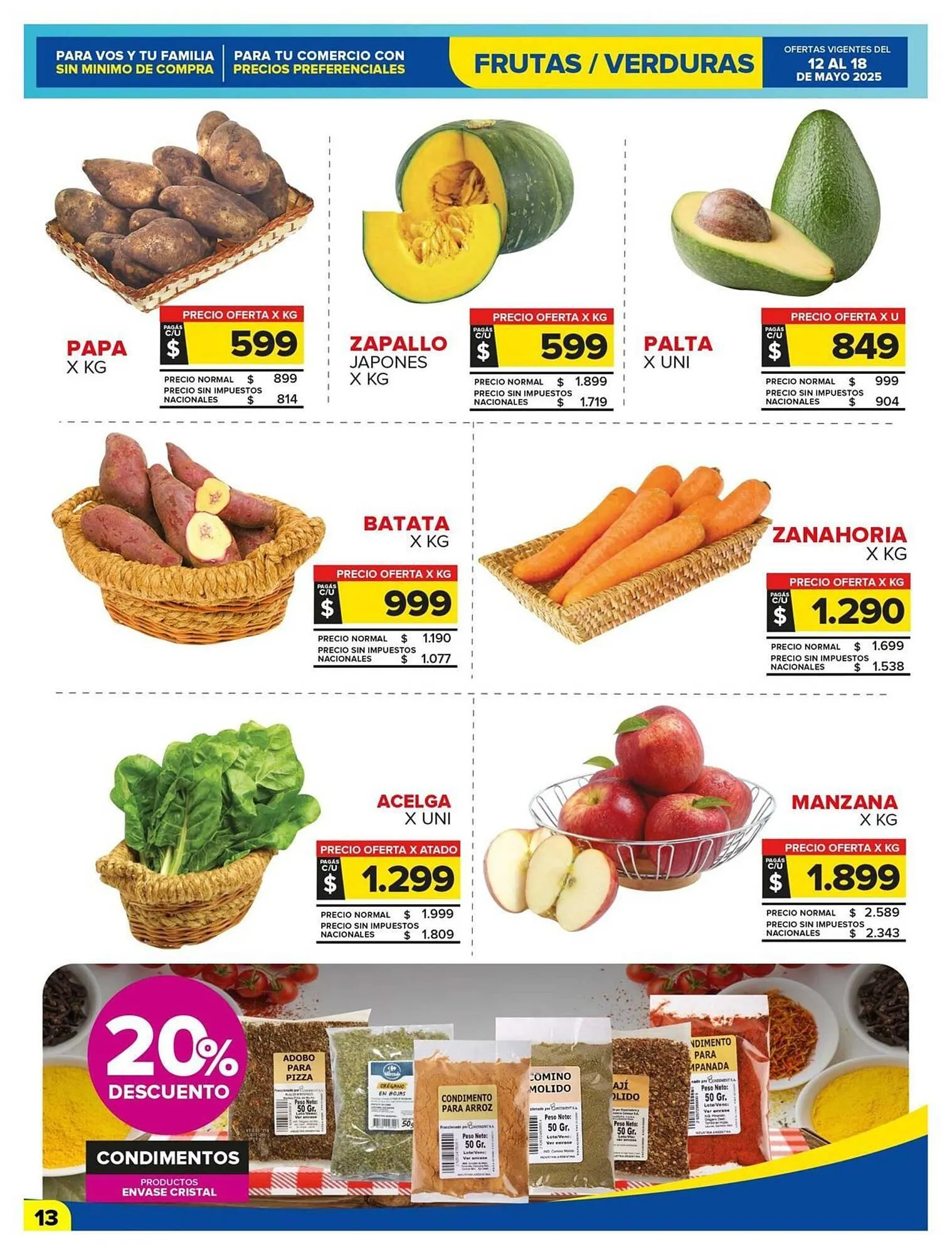Ofertas de Catálogo Carrefour Maxi 12 de mayo al 18 de mayo 2025 - Página 13 del catálogo