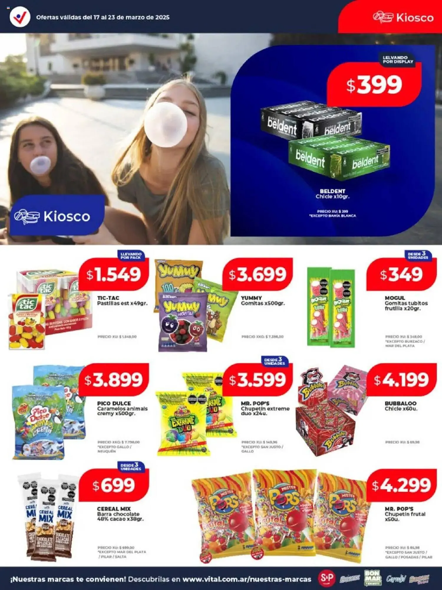 Ofertas de Catálogo Supermayorista Vital 17 de marzo al 23 de marzo 2025 - Página 18 del catálogo