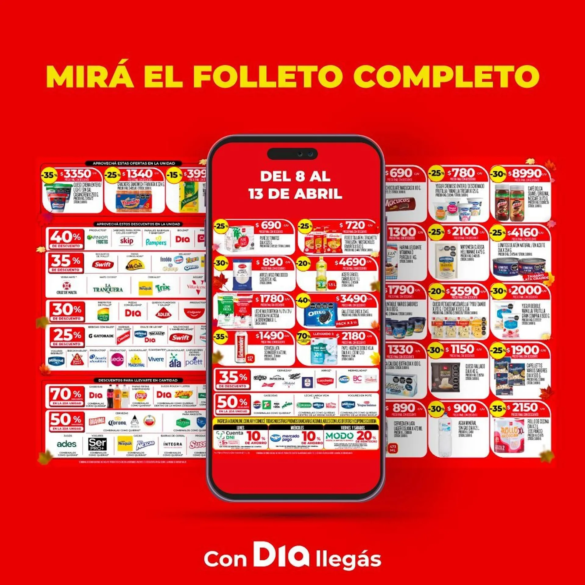 Ofertas de Folleto Supermercados DIA 9 de abril al 13 de abril 2026 - Página 1 del catálogo