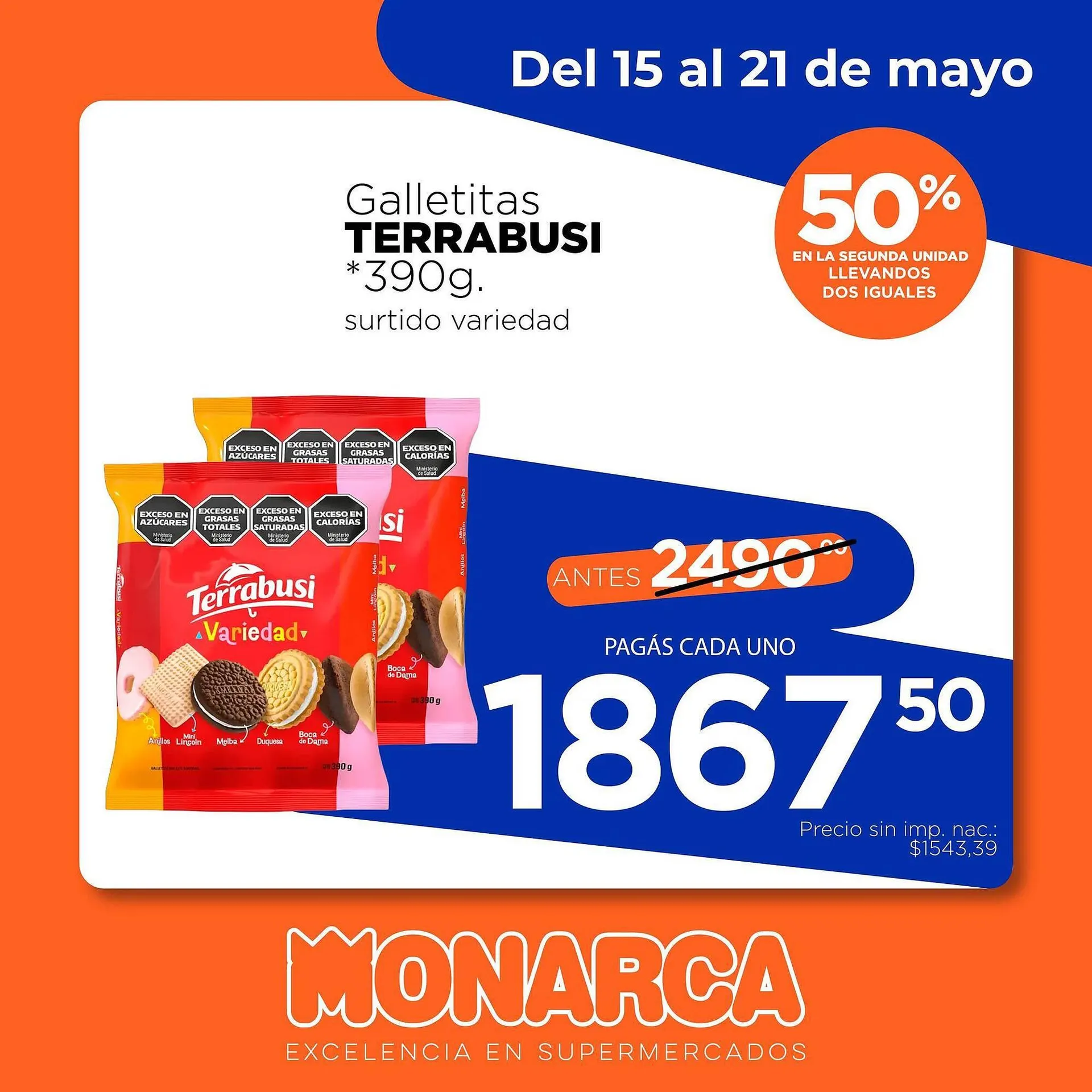 Ofertas de Catálogo Supermercados Monarca 16 de mayo al 21 de mayo 2026 - Página 4 del catálogo