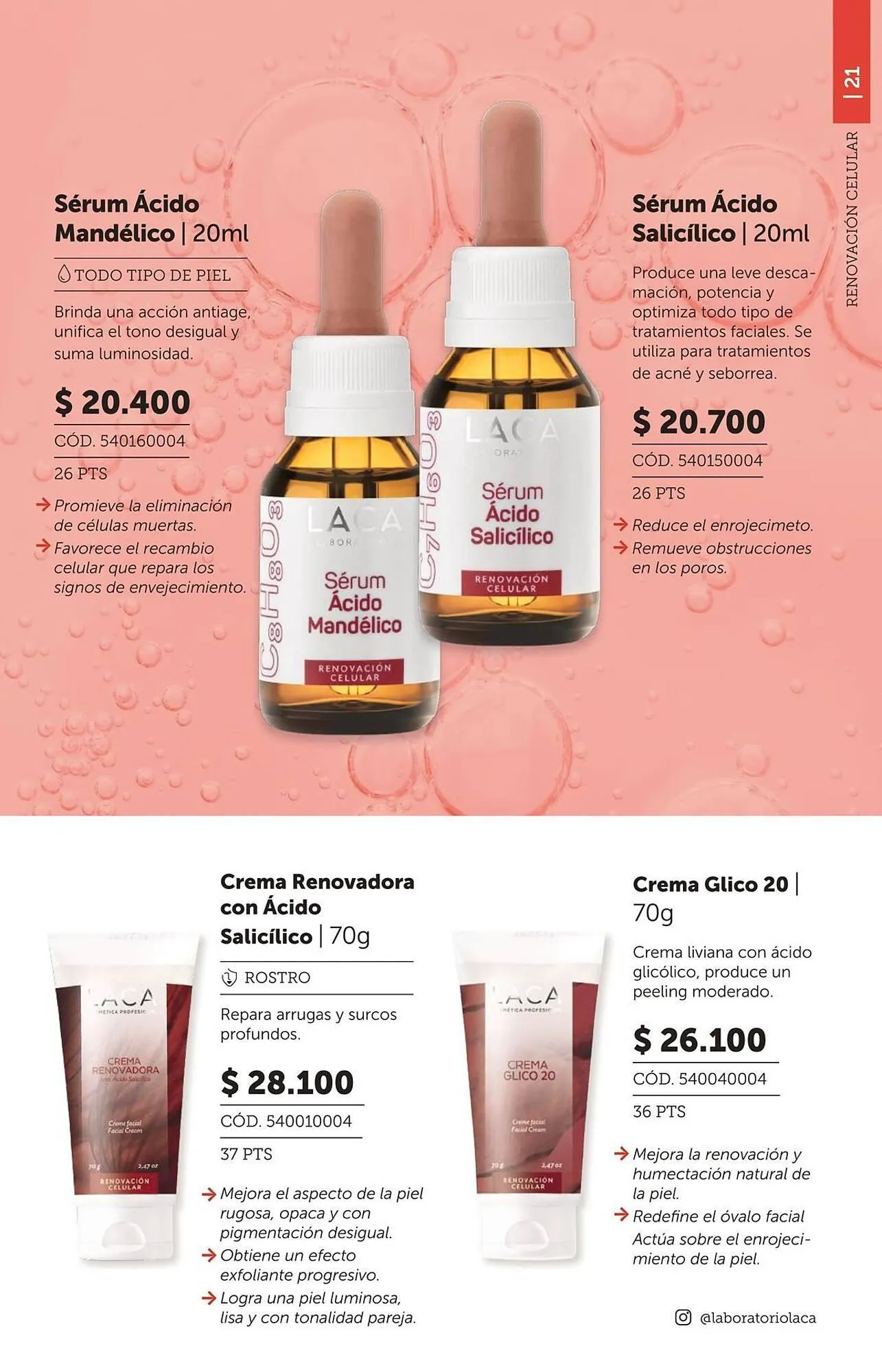 Ofertas de Catálogo Laboratorio LACA 8 de mayo al 31 de mayo 2025 - Página 21 del catálogo