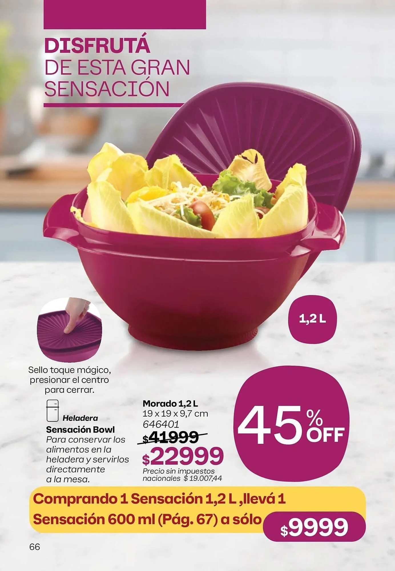 Ofertas de Folleto Tupperware 2 de diciembre al 6 de diciembre 2025 - Página 67 del catálogo