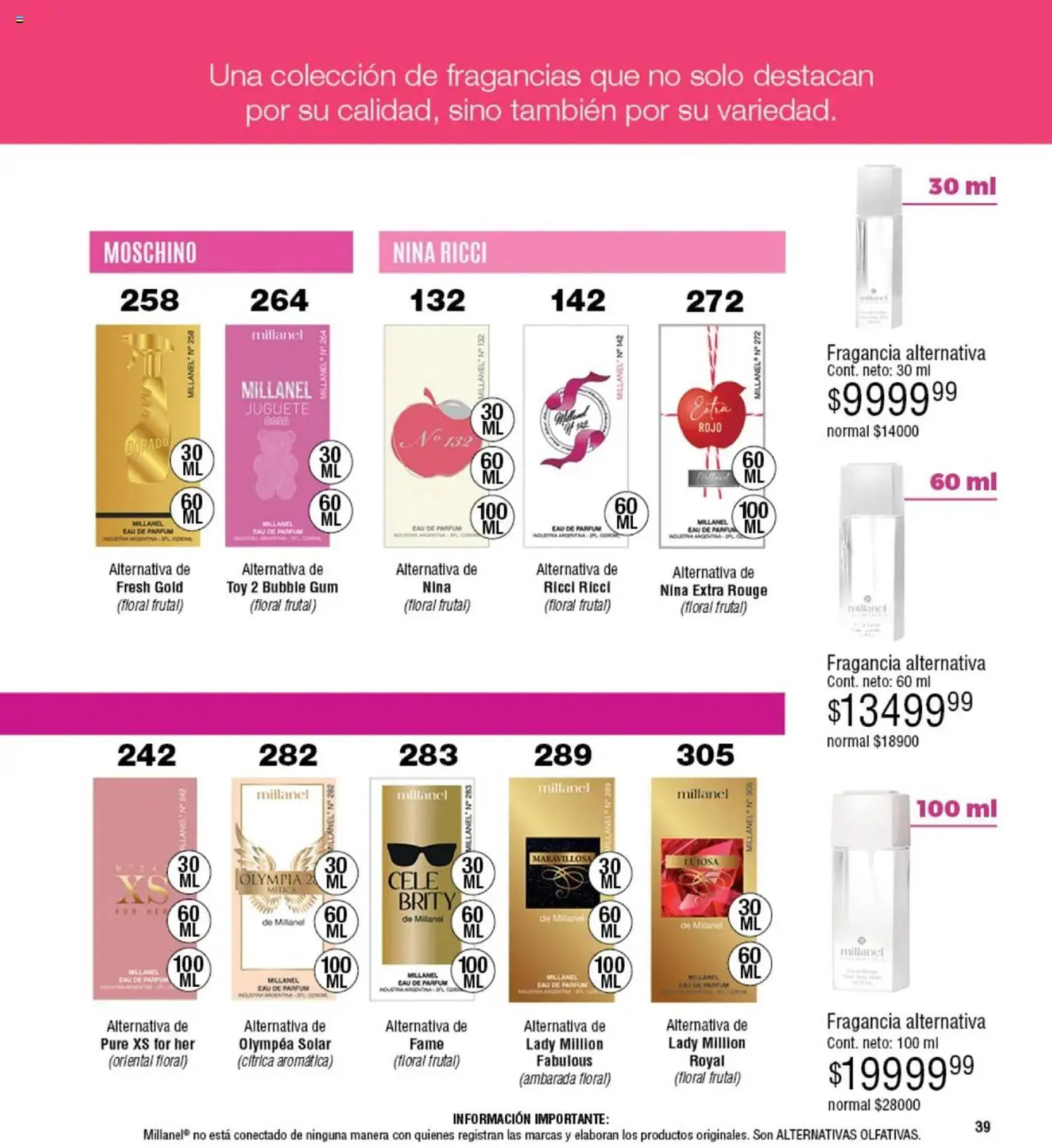 Ofertas de Catálogo Millanel Cosmética 26 de mayo al 23 de junio 2025 - Página 39 del catálogo