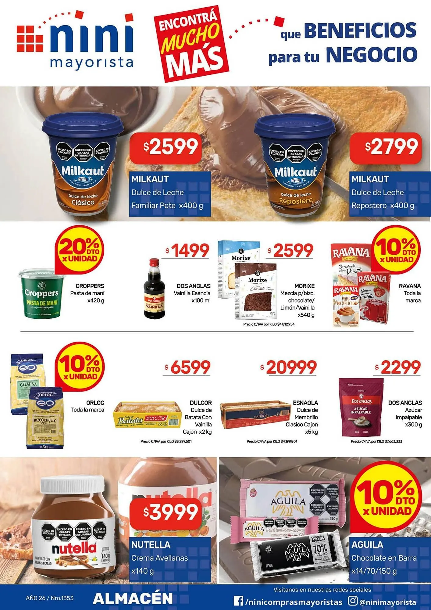 Ofertas de Catálogo Nini Mayorista 30 de marzo al 5 de abril 2026 - Página 26 del catálogo