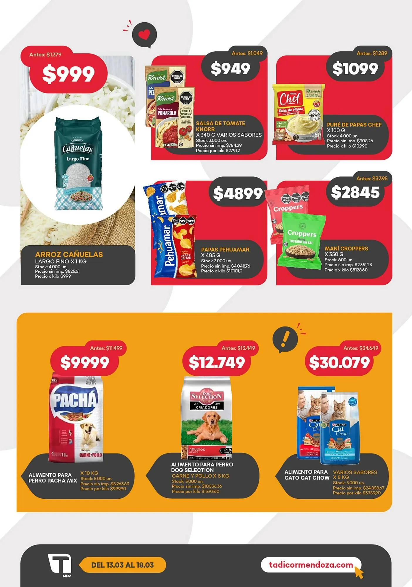 Ofertas de Catálogo Supermercados Tadicor 13 de marzo al 18 de marzo 2025 - Página 2 del catálogo