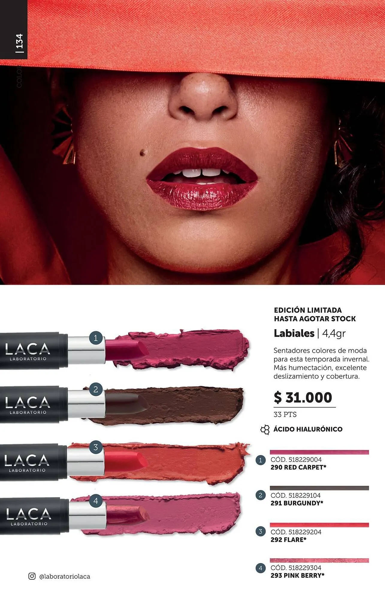 Ofertas de Catálogo Laboratorio LACA 3 de octubre al 31 de enero 2026 - Página 134 del catálogo