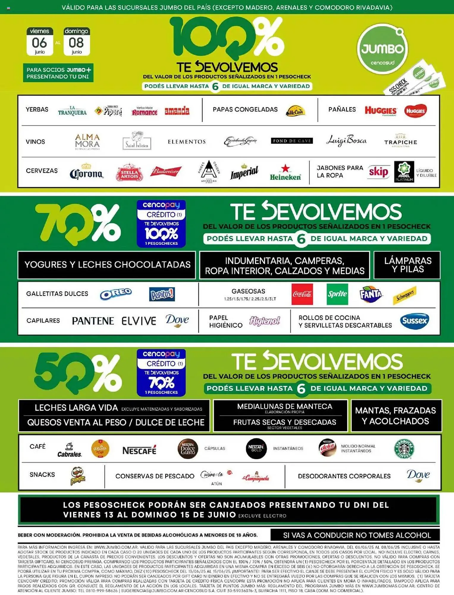 Ofertas de Catálogo Jumbo 6 de junio al 8 de junio 2025 - Página 1 del catálogo
