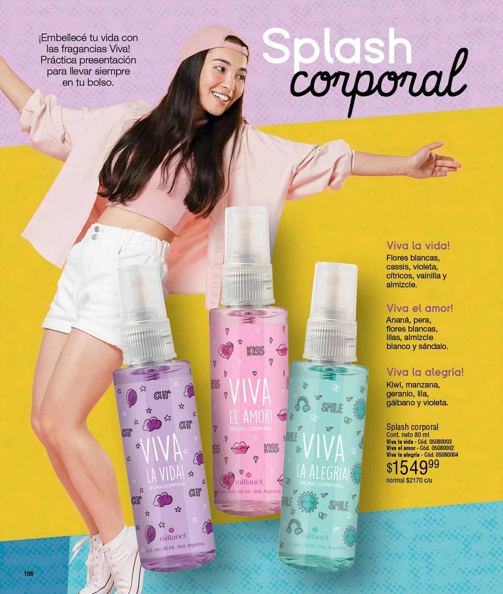 Ofertas de Catálogo Millanel Cosmética 18 de septiembre al 15 de octubre 2023 - Página 106 del catálogo