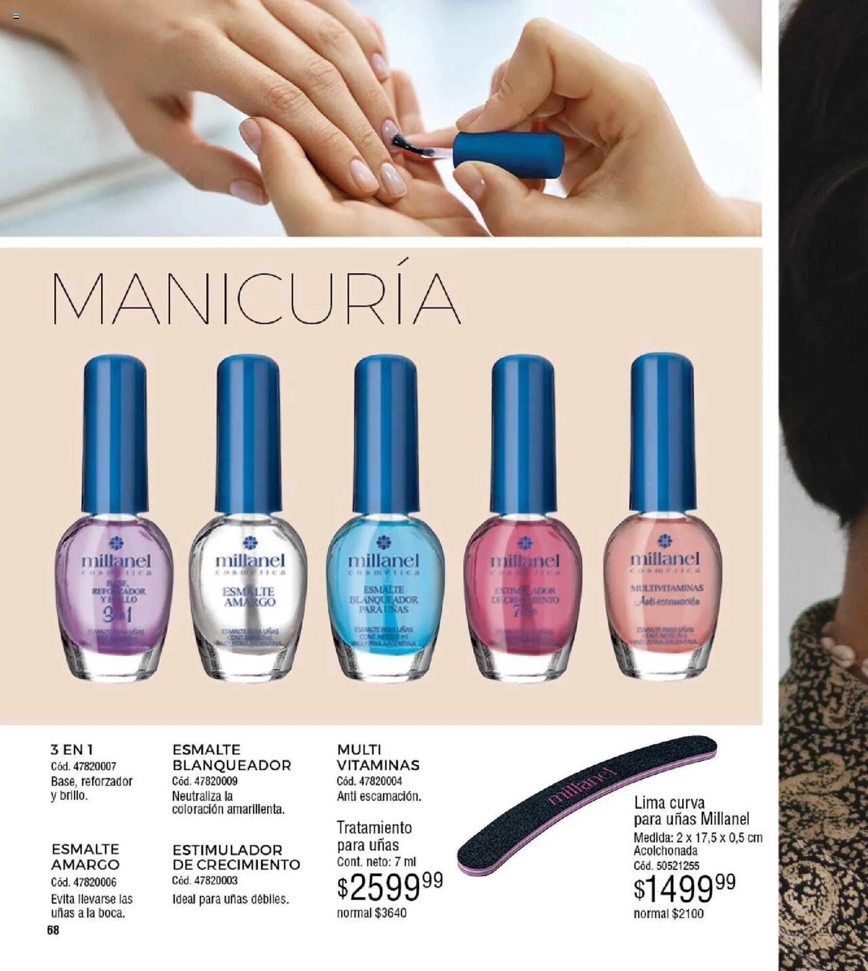 Ofertas de Catálogo Millanel Cosmética 11 de marzo al 7 de abril 2024 - Página 68 del catálogo