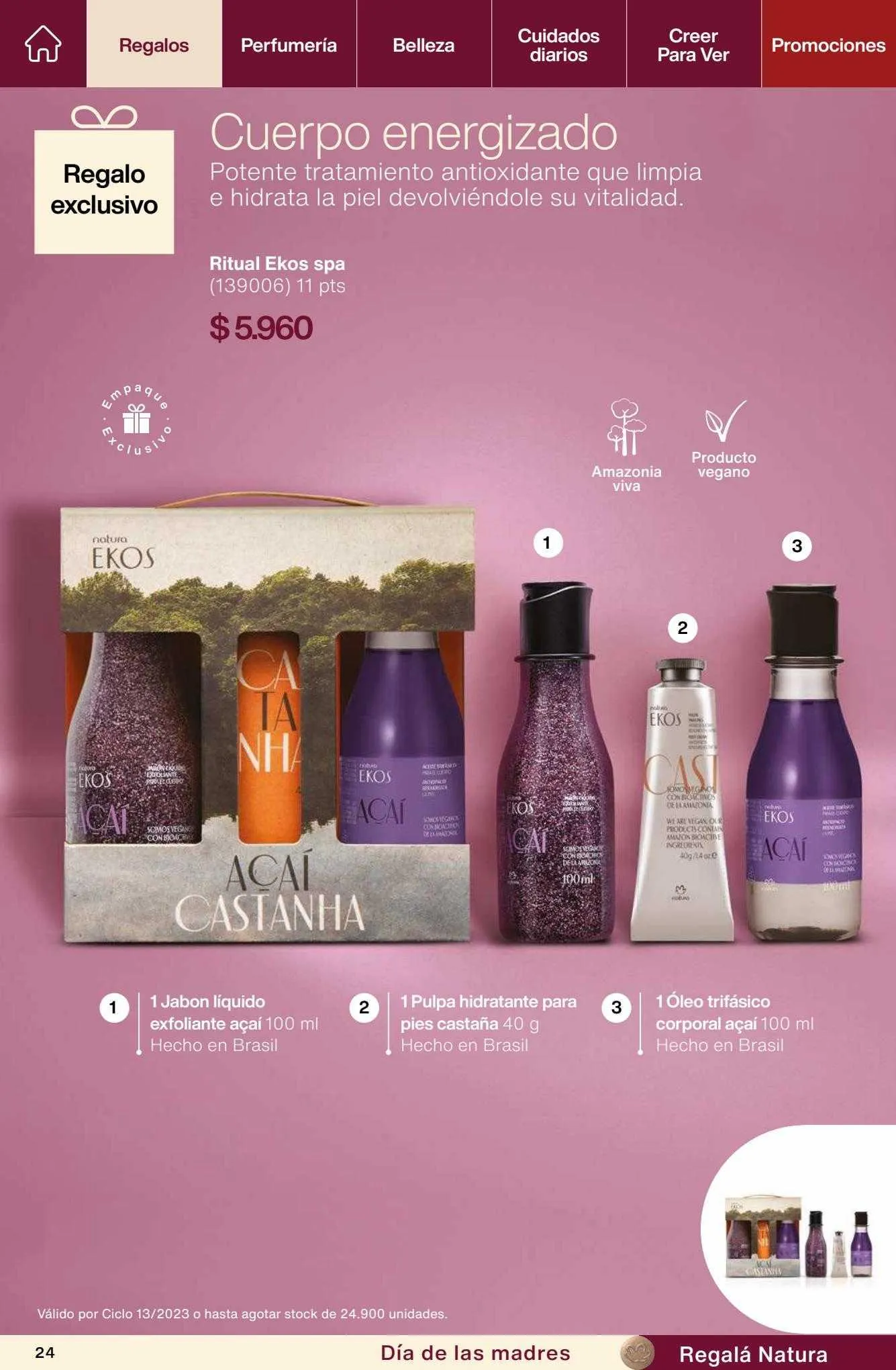 Ofertas de Catálogo Natura 7 de julio al 30 de septiembre 2023 - Página 24 del catálogo