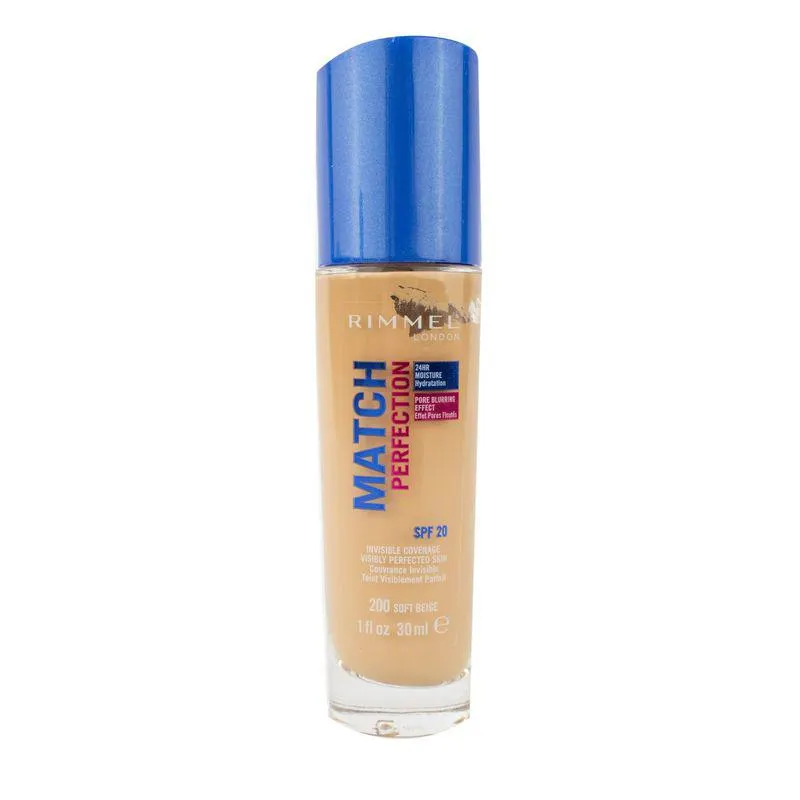 Base Rimmel Match Perfection Soft Beige200