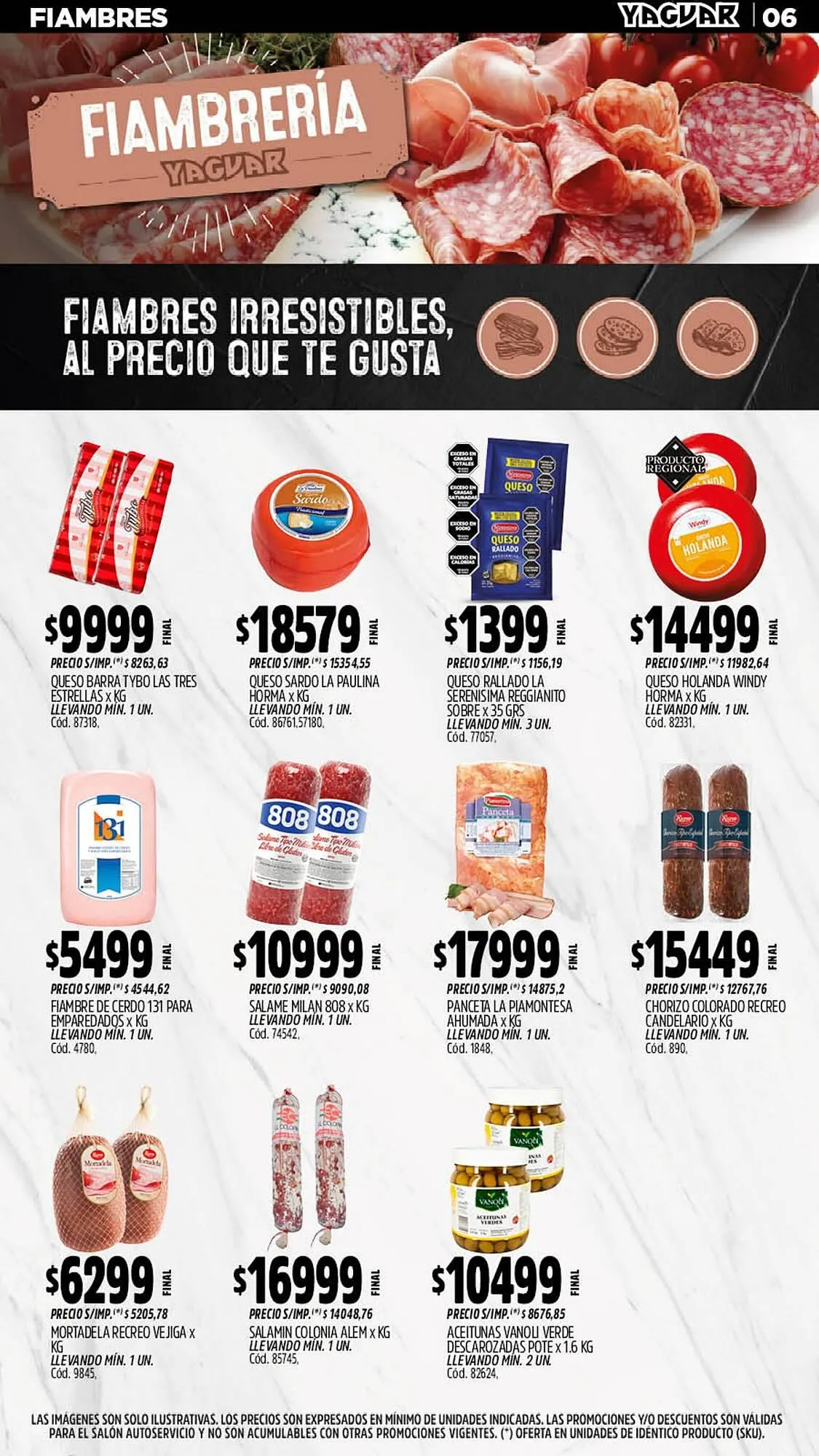 Ofertas de Catálogo Supermercados Yaguar 27 de abril al 3 de mayo 2026 - Página 6 del catálogo