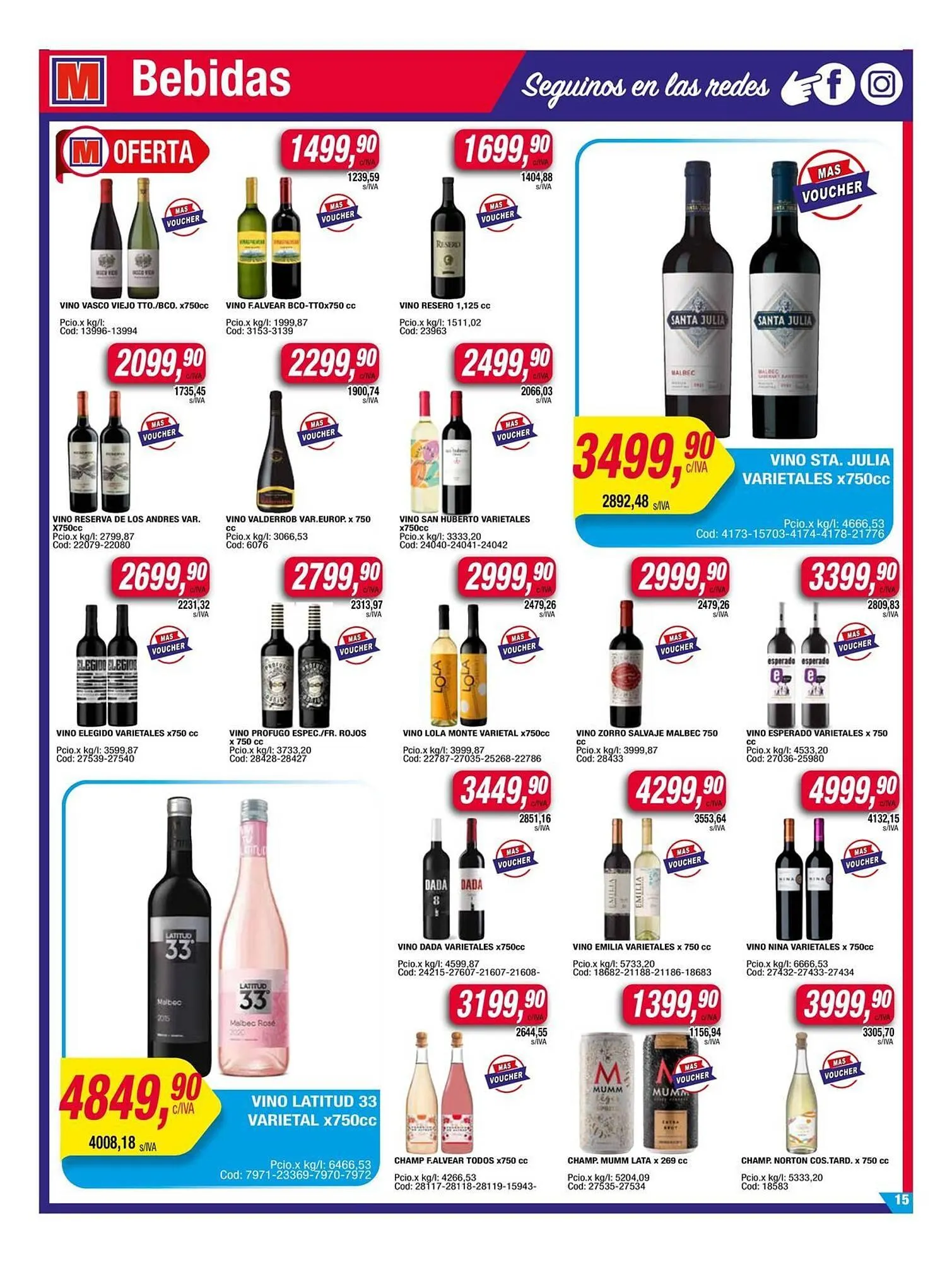 Ofertas de Catálogo Maxiconsumo 8 de enero al 15 de enero 2025 - Página 15 del catálogo