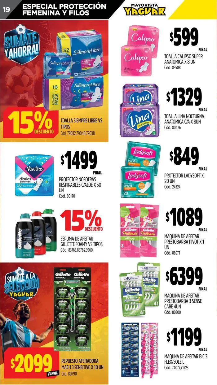 Ofertas de Ofertas Supermercados Yaguar Trelew 24 de junio al 30 de junio 2024 - Página 19 del catálogo