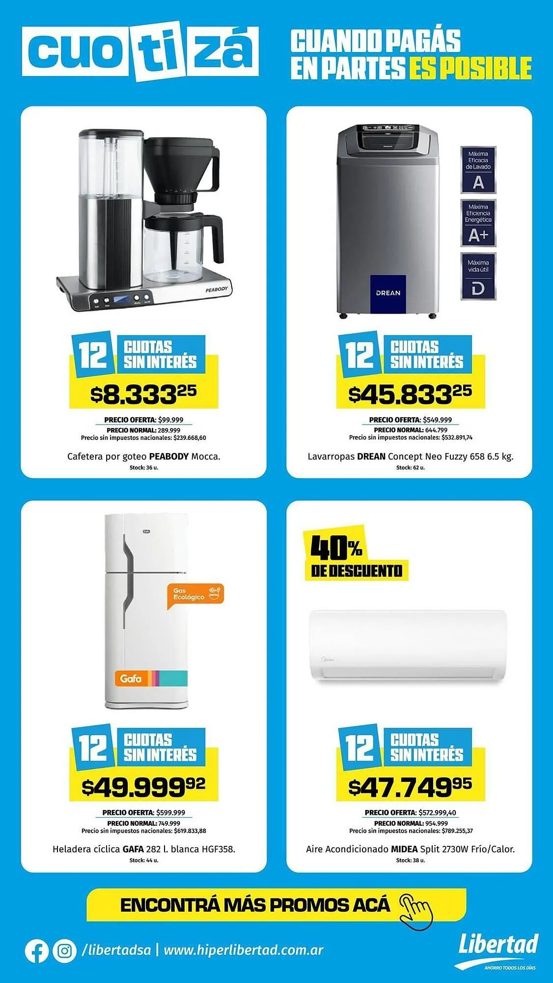 Ofertas de Catálogo Hipermercado Libertad 21 de julio al 27 de julio 2025 - Página 3 del catálogo