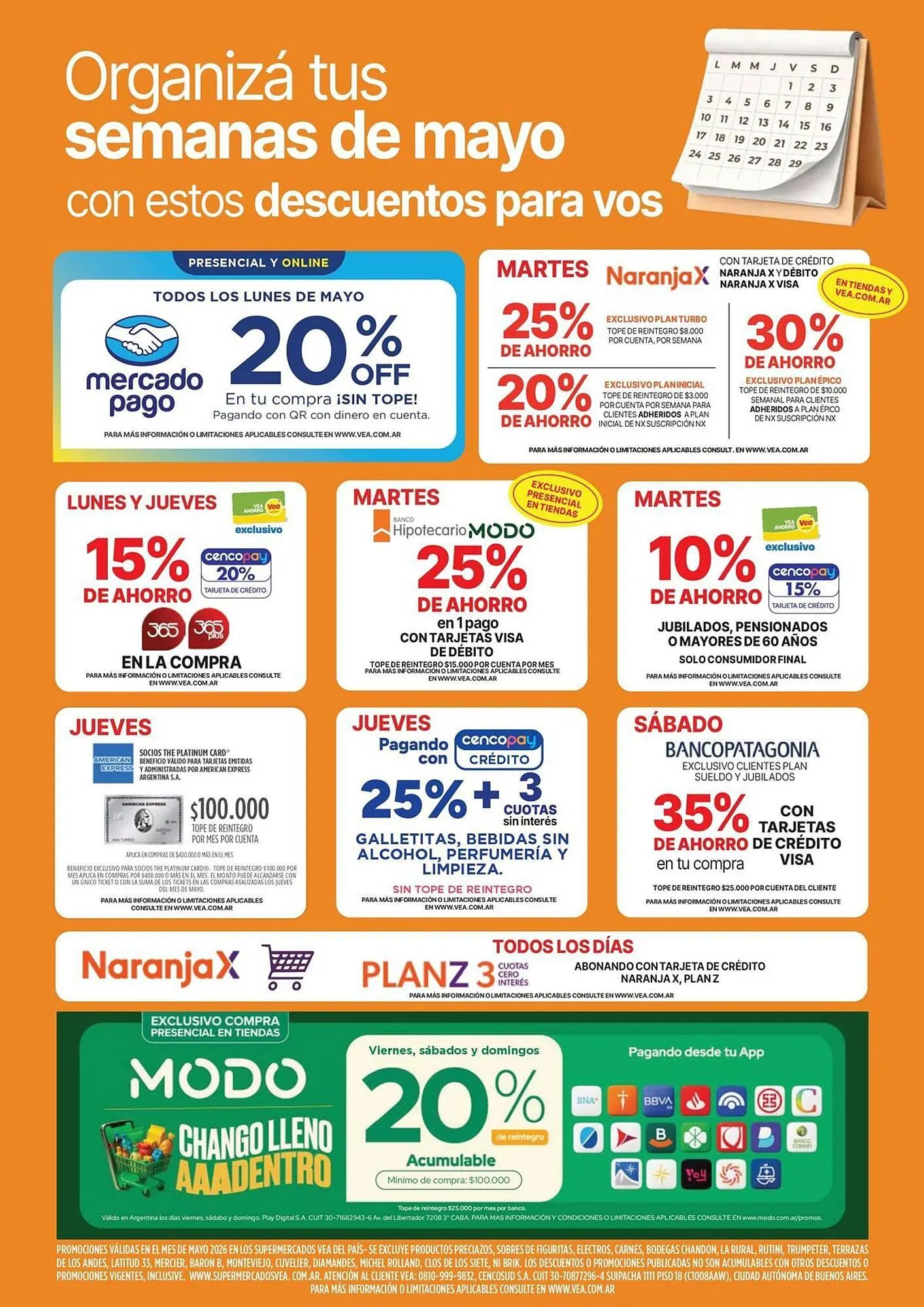 Ofertas de Catálogo Supermercados Vea 15 de mayo al 17 de mayo 2026 - Página 8 del catálogo