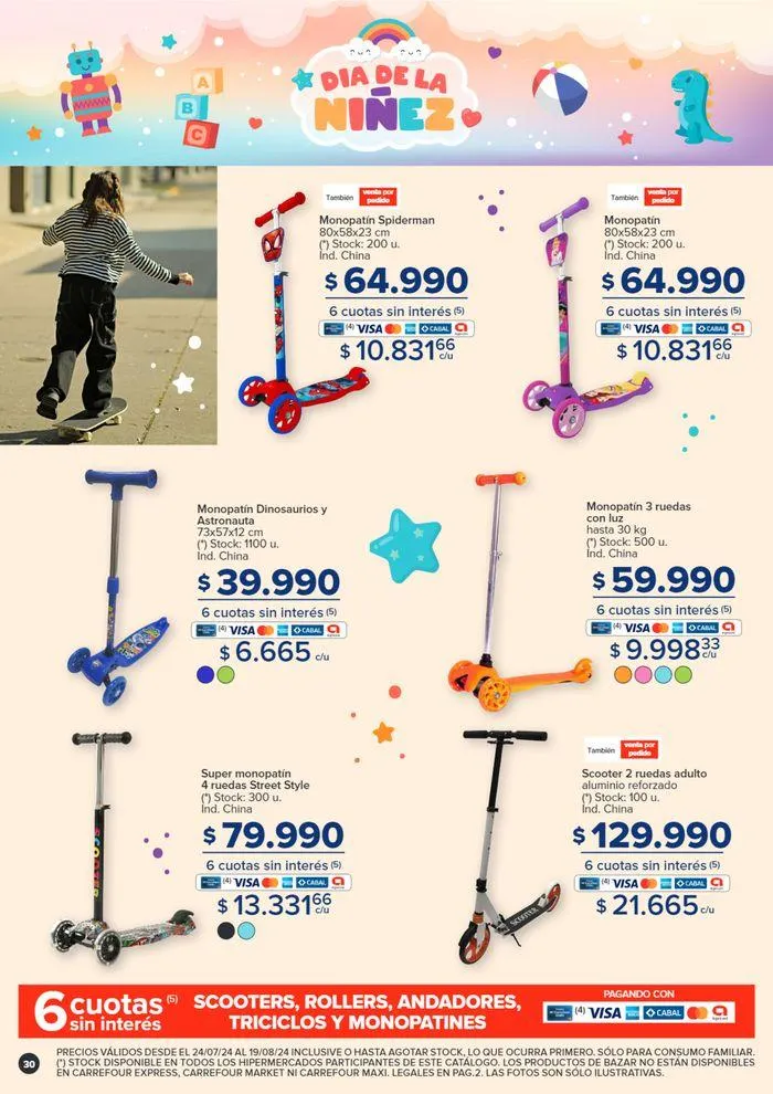 Ofertas de Catálogo Día de la Niñez Hiper 26 de julio al 19 de agosto 2024 - Página 22 del catálogo